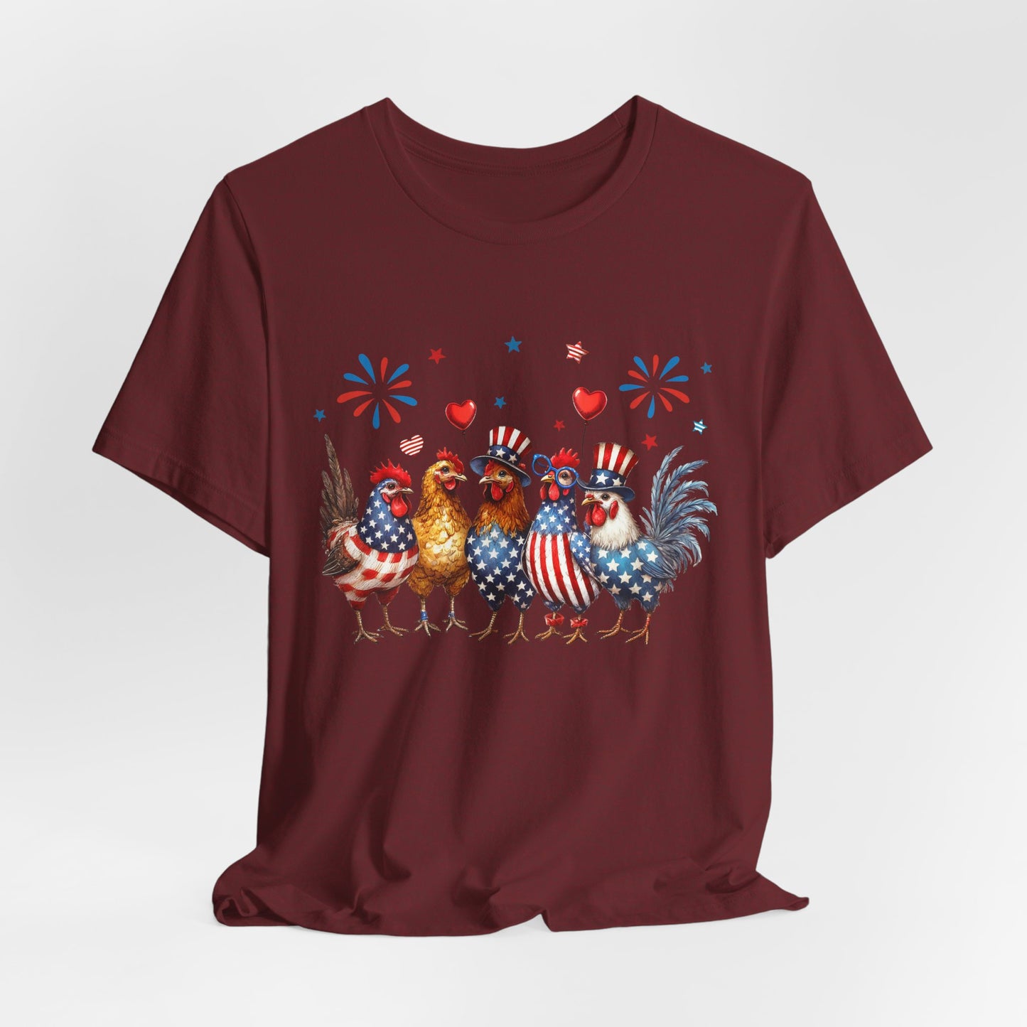 Chicken Patriotic Tee