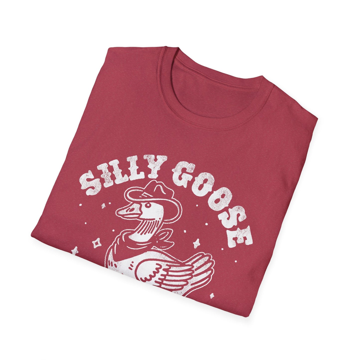 Silly Goose T-Shirt — Retro Cartoon Goose 'On the Loose' Graphic Tee