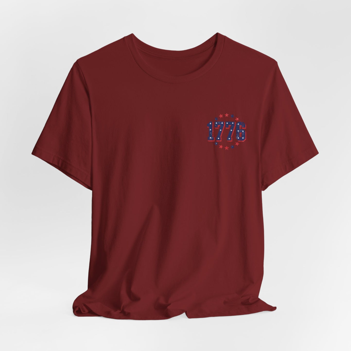 America 1776 Eagle T‑Shirt — Land of the Free, Home of the Brave