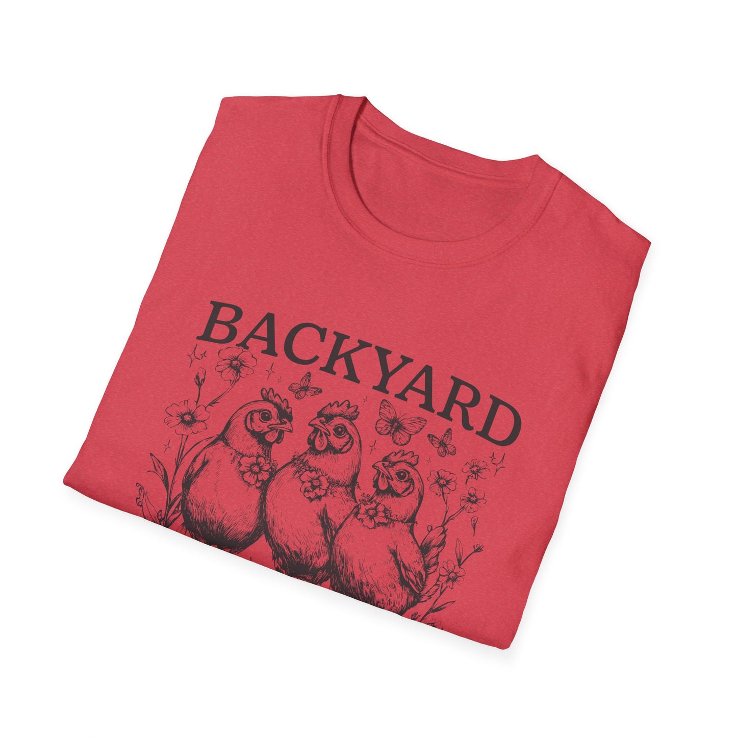Backyard Coop Club T-Shirt — 'Ladies Only' Vintage Chicken Farm Tee