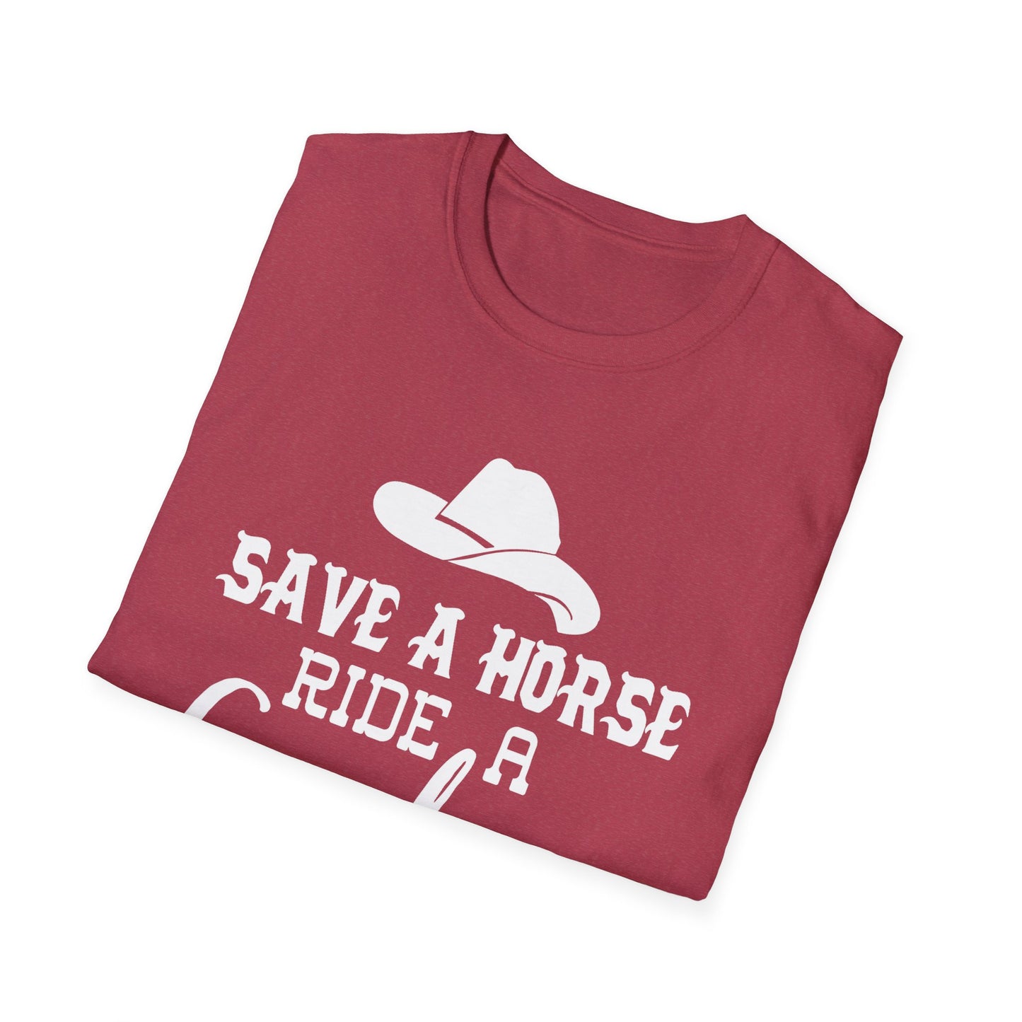 Save a Horse Ride a Cowboy T-Shirt – Western Cowboy Hat Graphic Tee