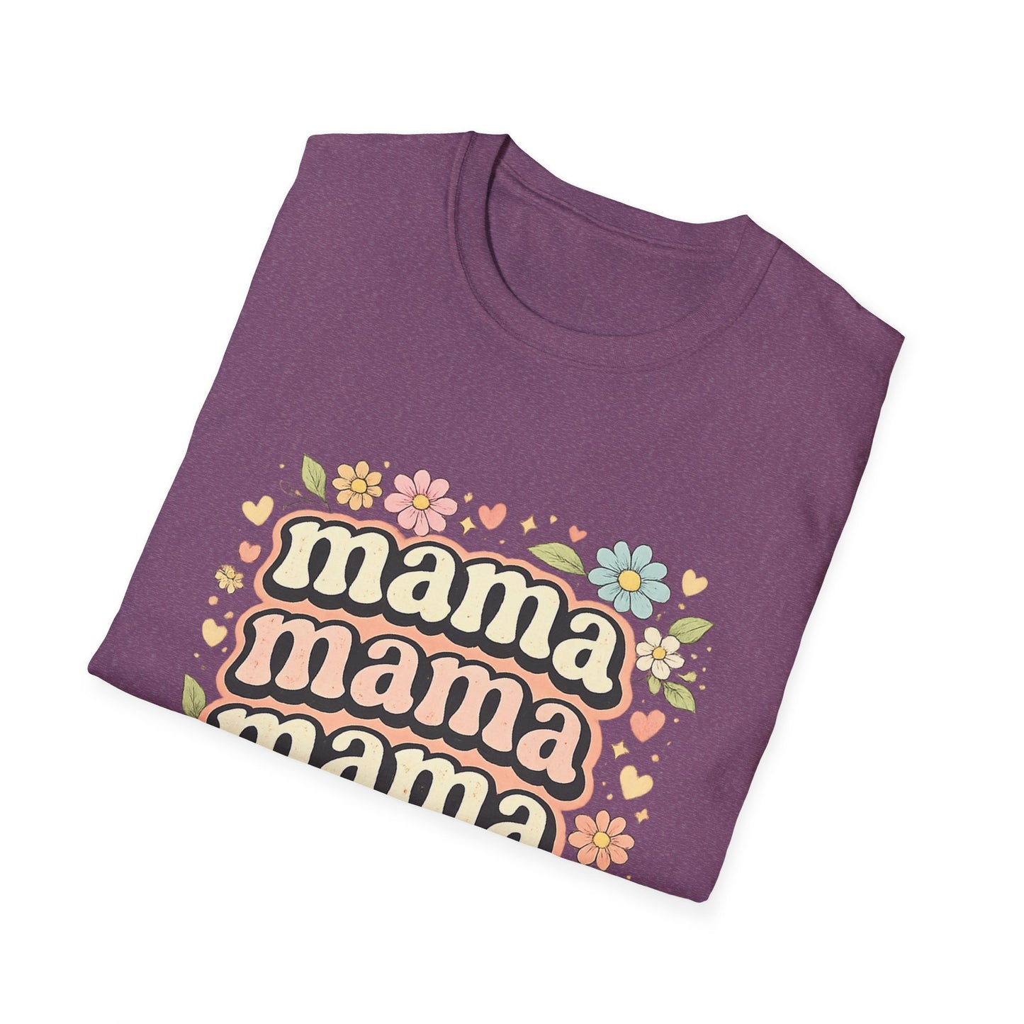 Mama Floral T-Shirt — Retro Mom Gift for Mother’s Day