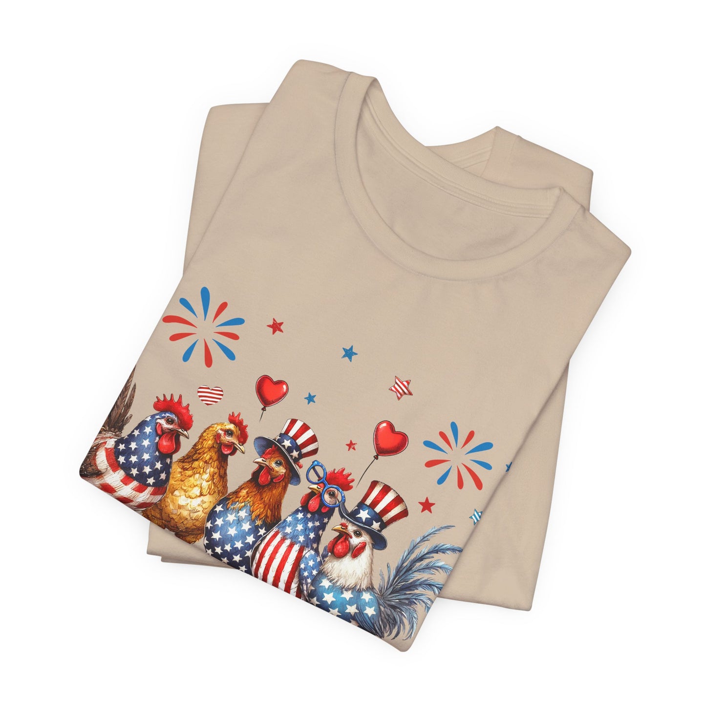 Chicken Patriotic Tee