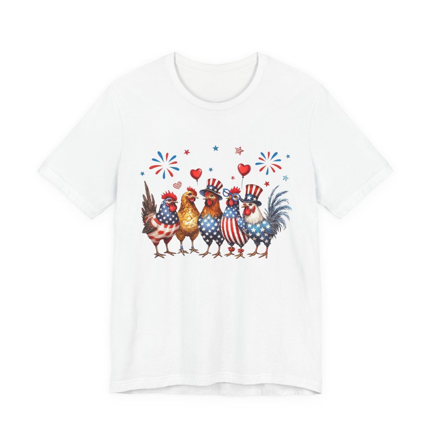 Chicken Patriotic Tee