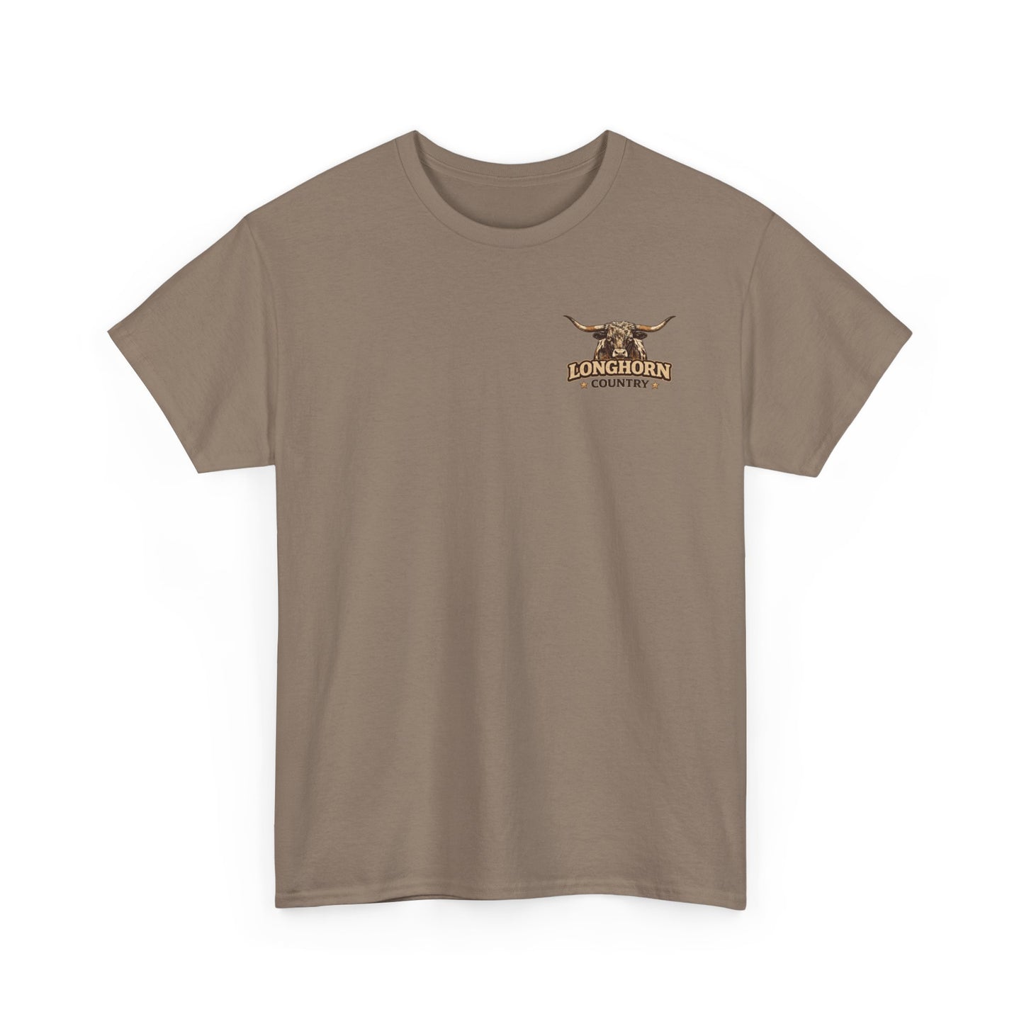 Longhorn Country Tee — Western Bull Graphic T-Shirt