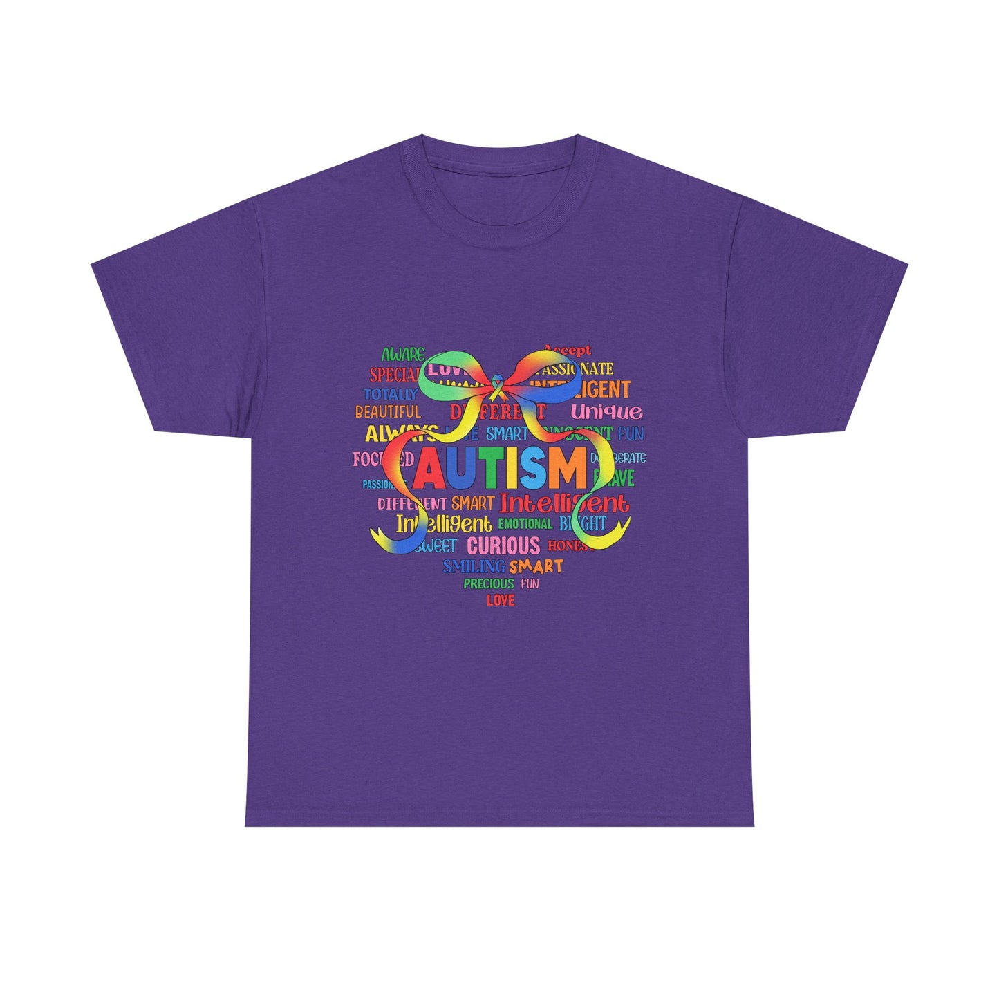 Autism Awareness Puzzle Heart T-Shirt – Colorful Support & Acceptance Tee