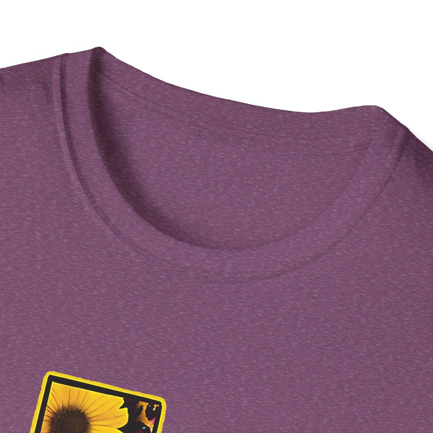 Texas Sunflower State T-Shirt — Floral Texas Map Graphic