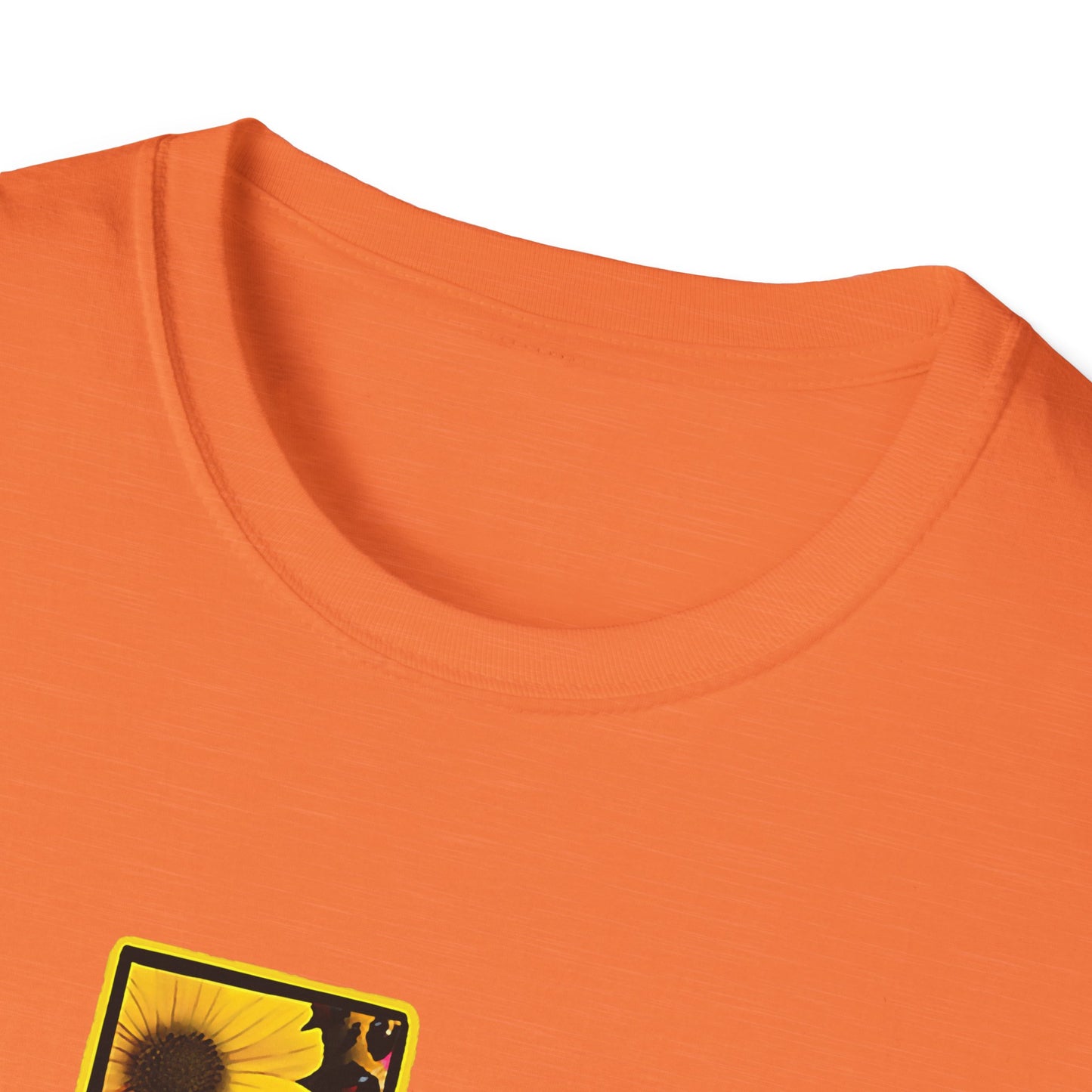 Texas Sunflower State T-Shirt — Floral Texas Map Graphic