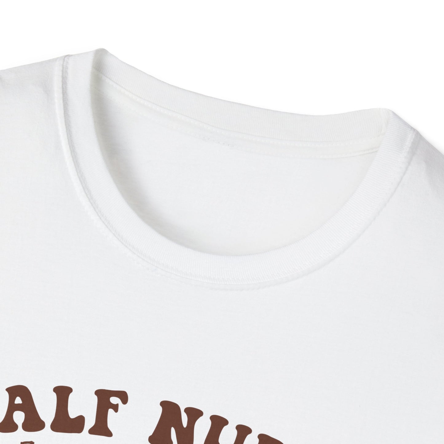 Half nurse half coffeeUnisex Softstyle T-Shirt