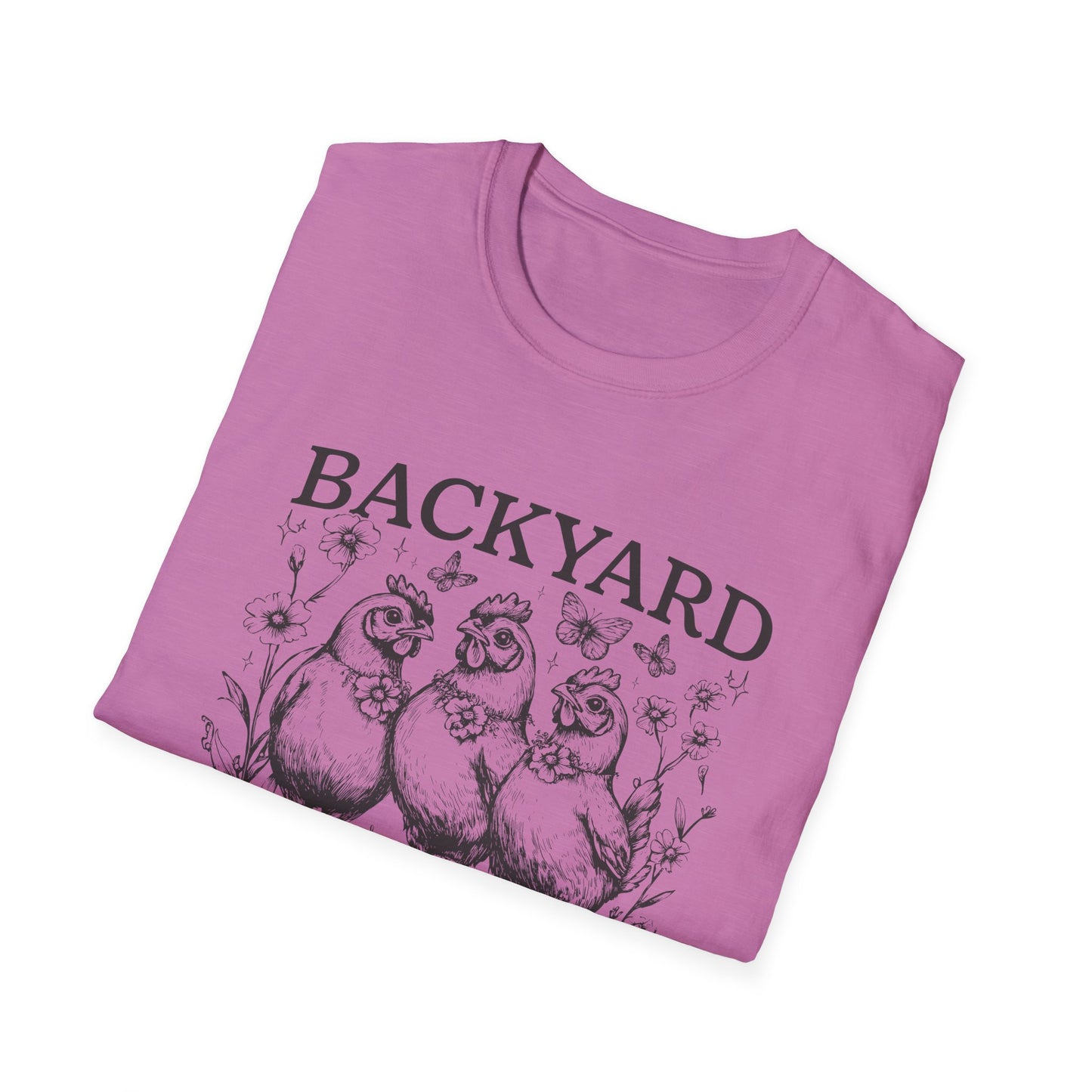 Backyard Coop Club T-Shirt — 'Ladies Only' Vintage Chicken Farm Tee