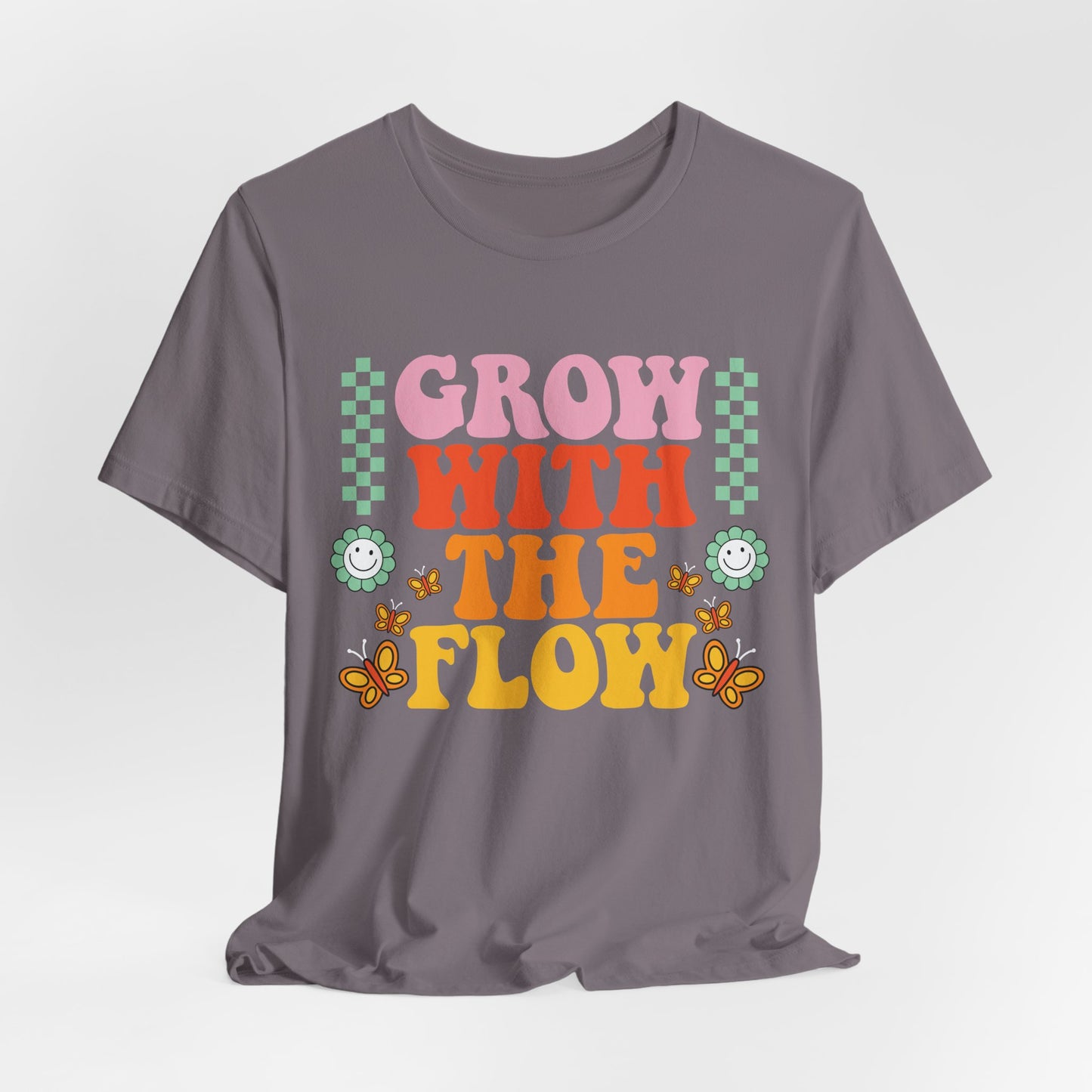 Grow With The Flow Retro Floral T-Shirt