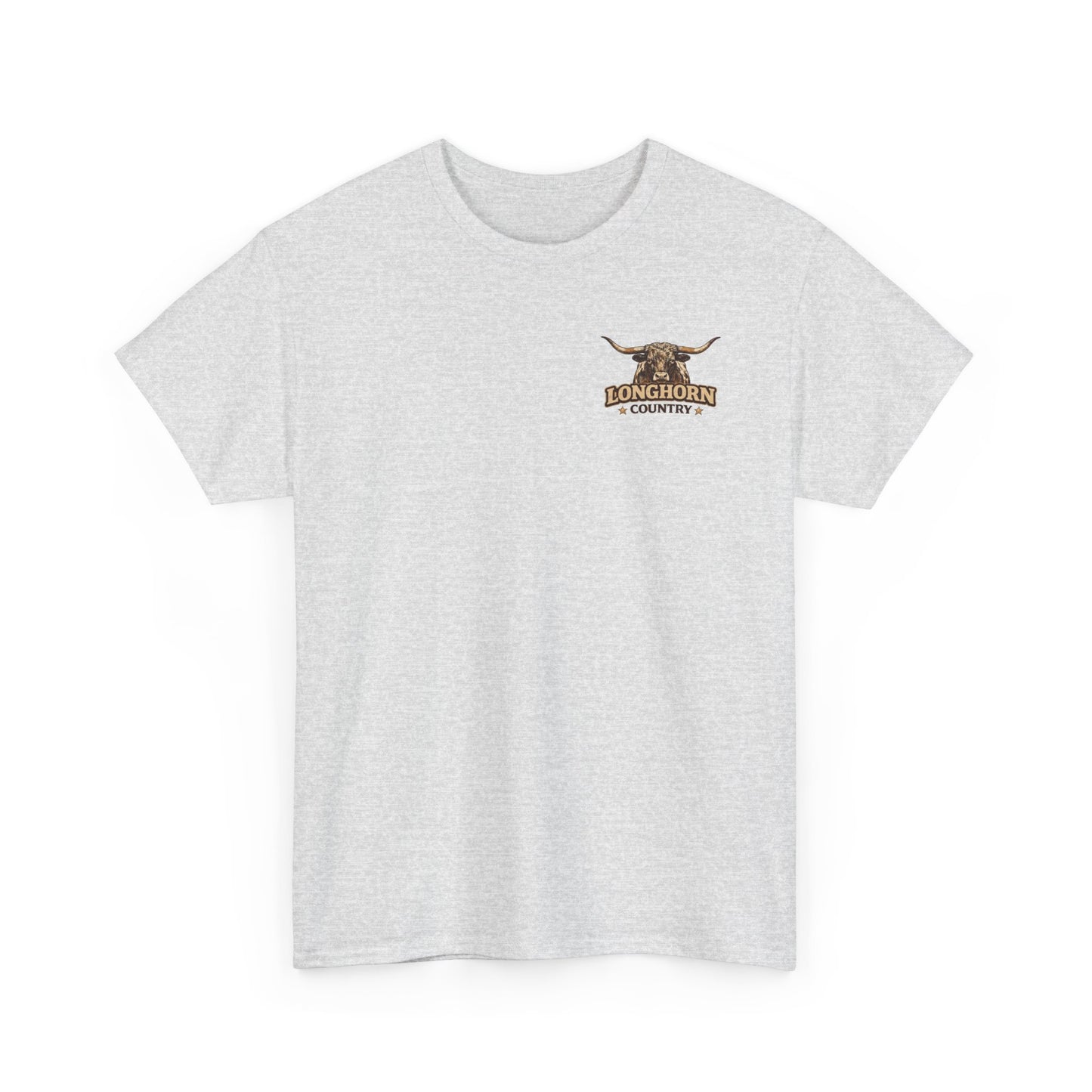 Longhorn Country Tee — Western Bull Graphic T-Shirt