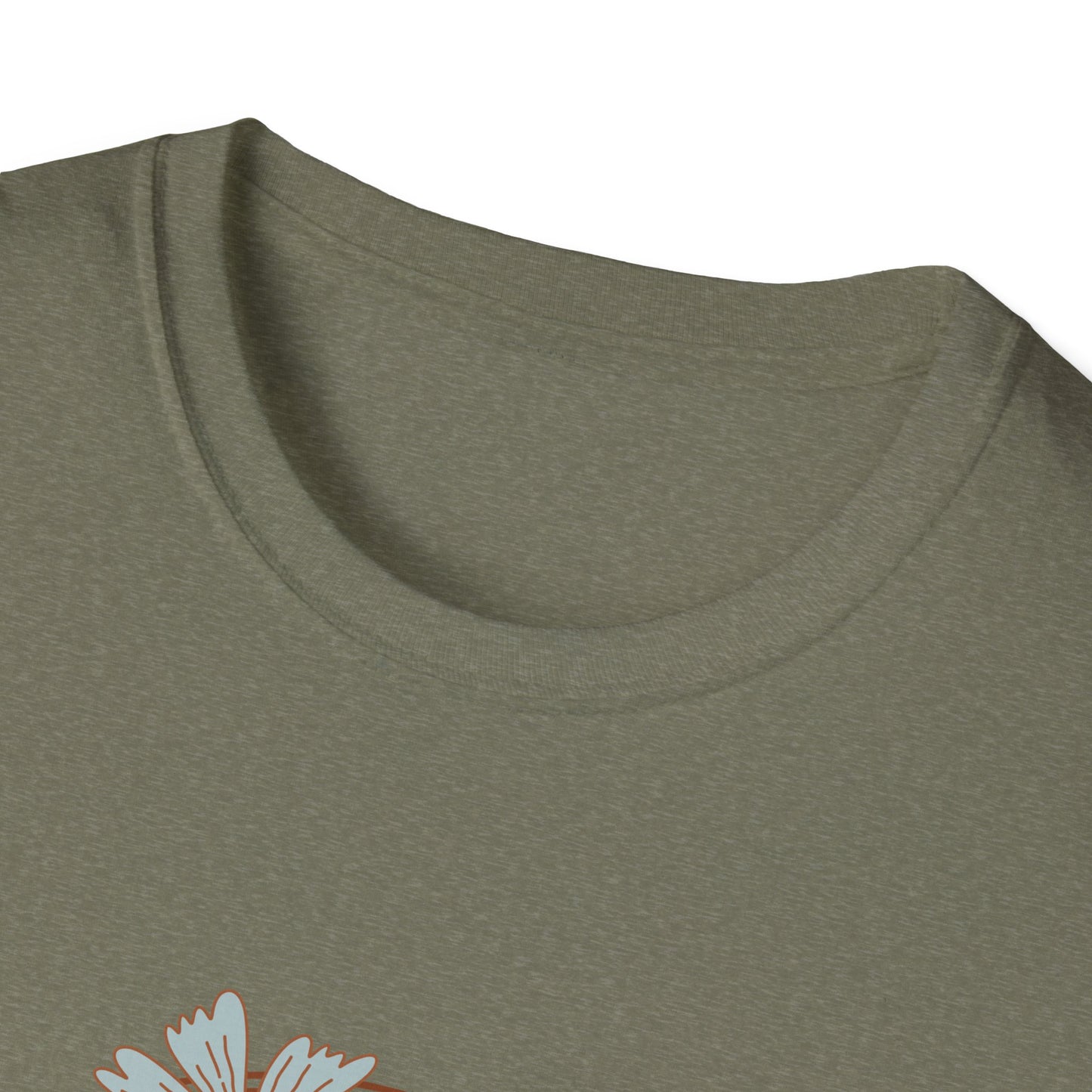 Nurse Floral Retro Tee — "NURSE" Vintage Flower Graphic T-Shirt