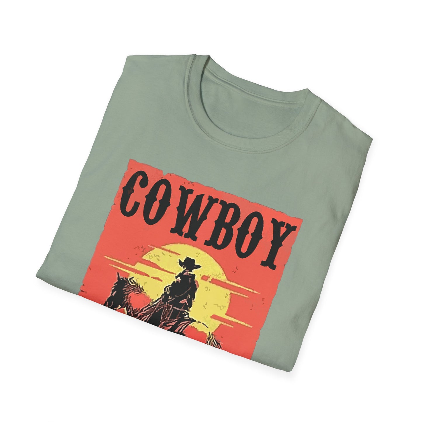 Cowboy Take Me Away T-Shirt — Vintage Sunset Western Tee