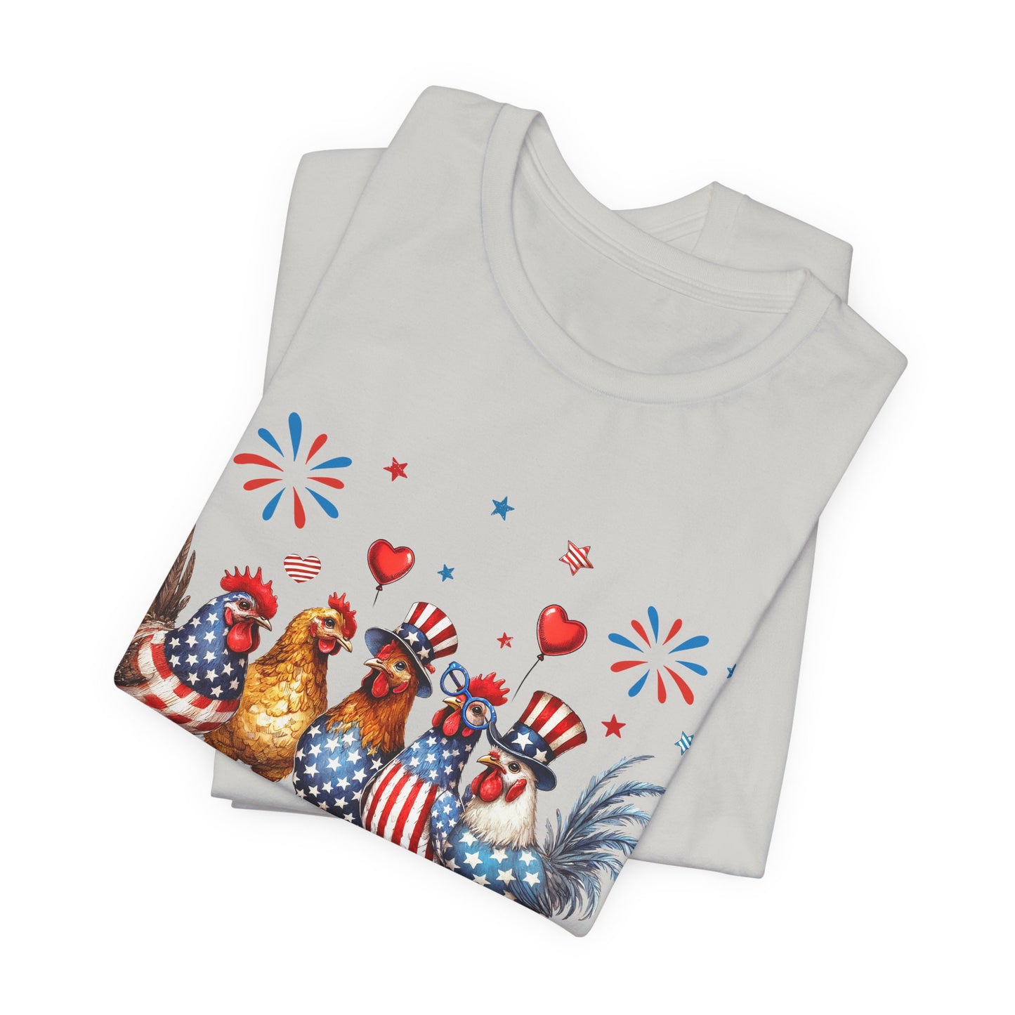 Chicken Patriotic Tee