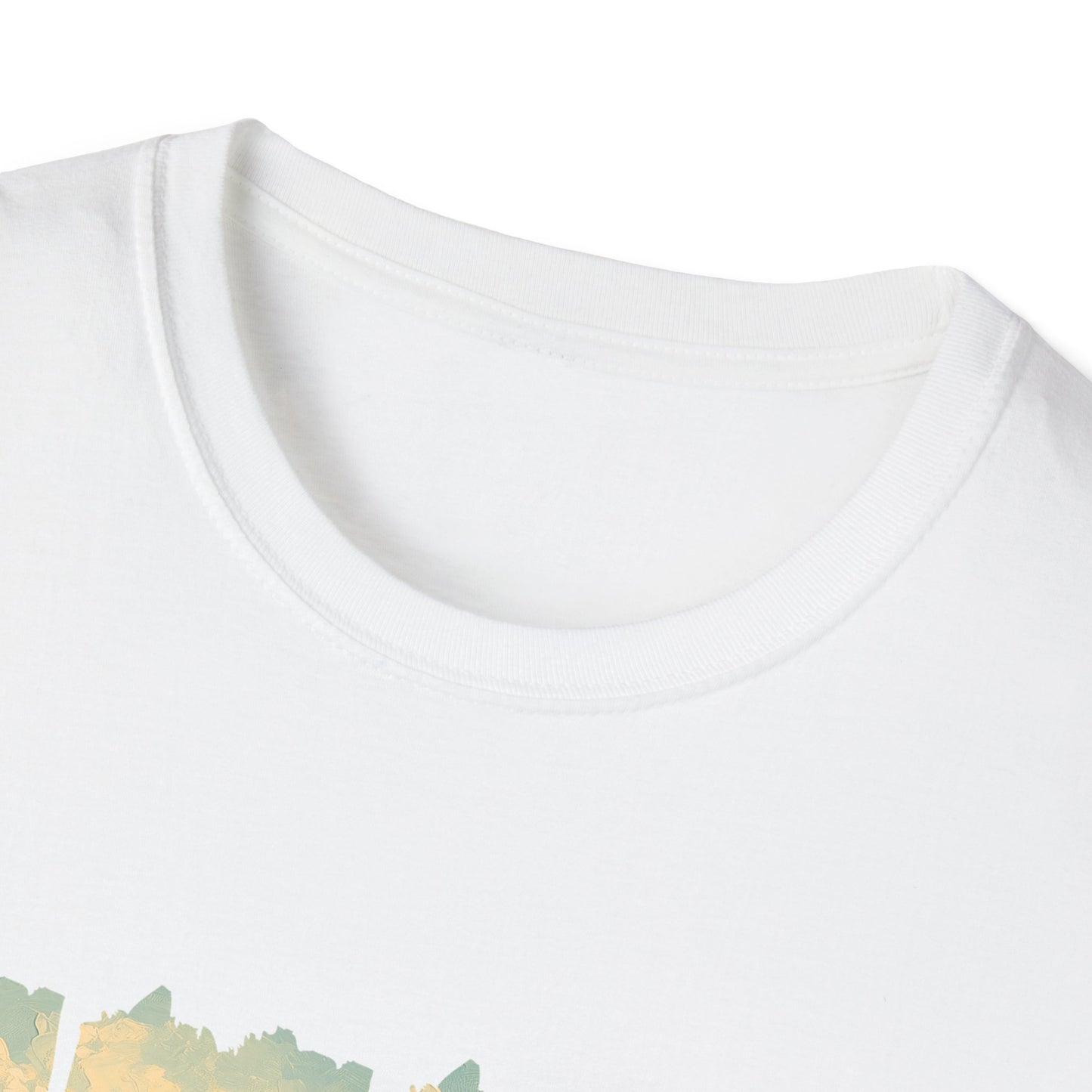 Mountain Meadow T-Shirt — Scenic Landscape Panel Tee