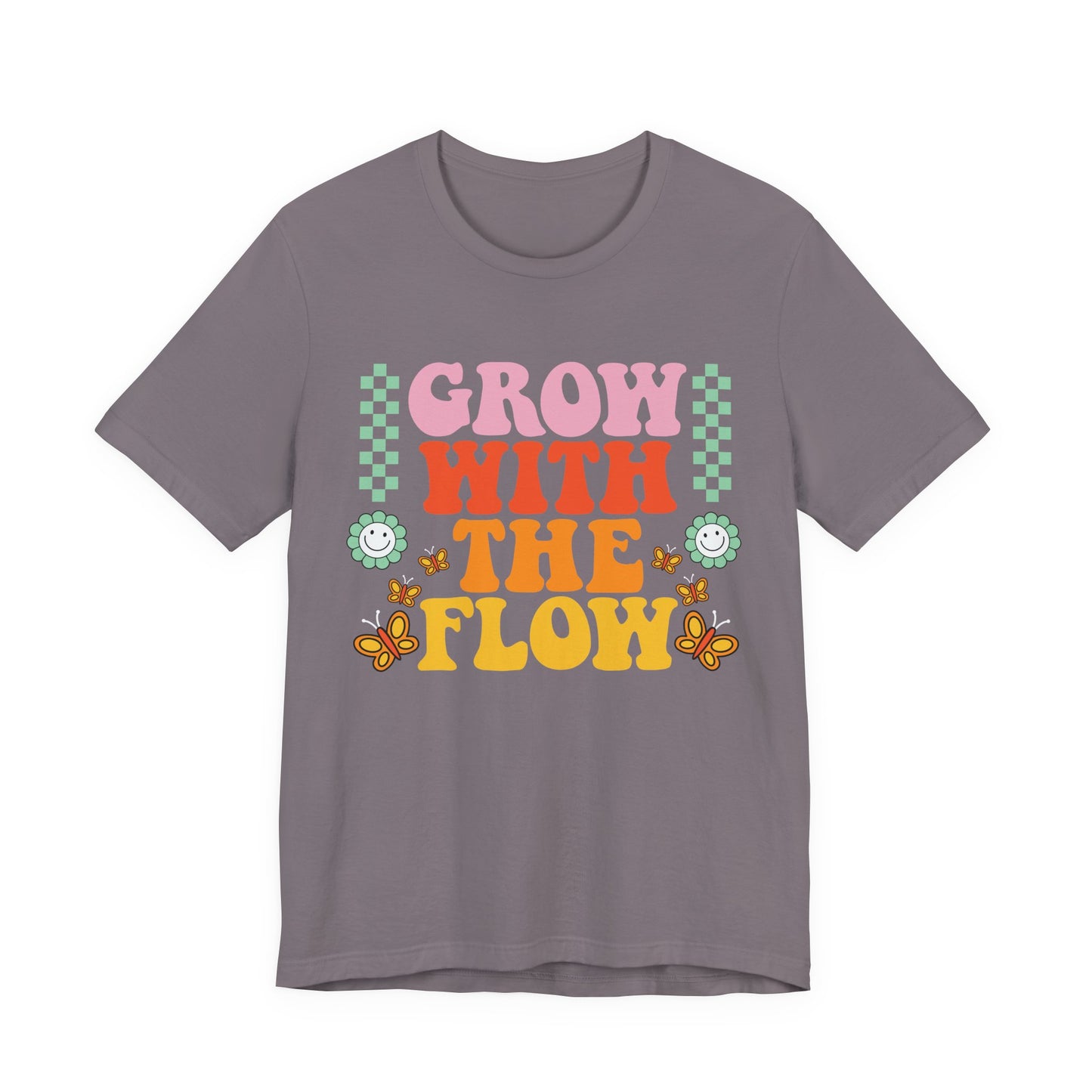 Grow With The Flow Retro Floral T-Shirt