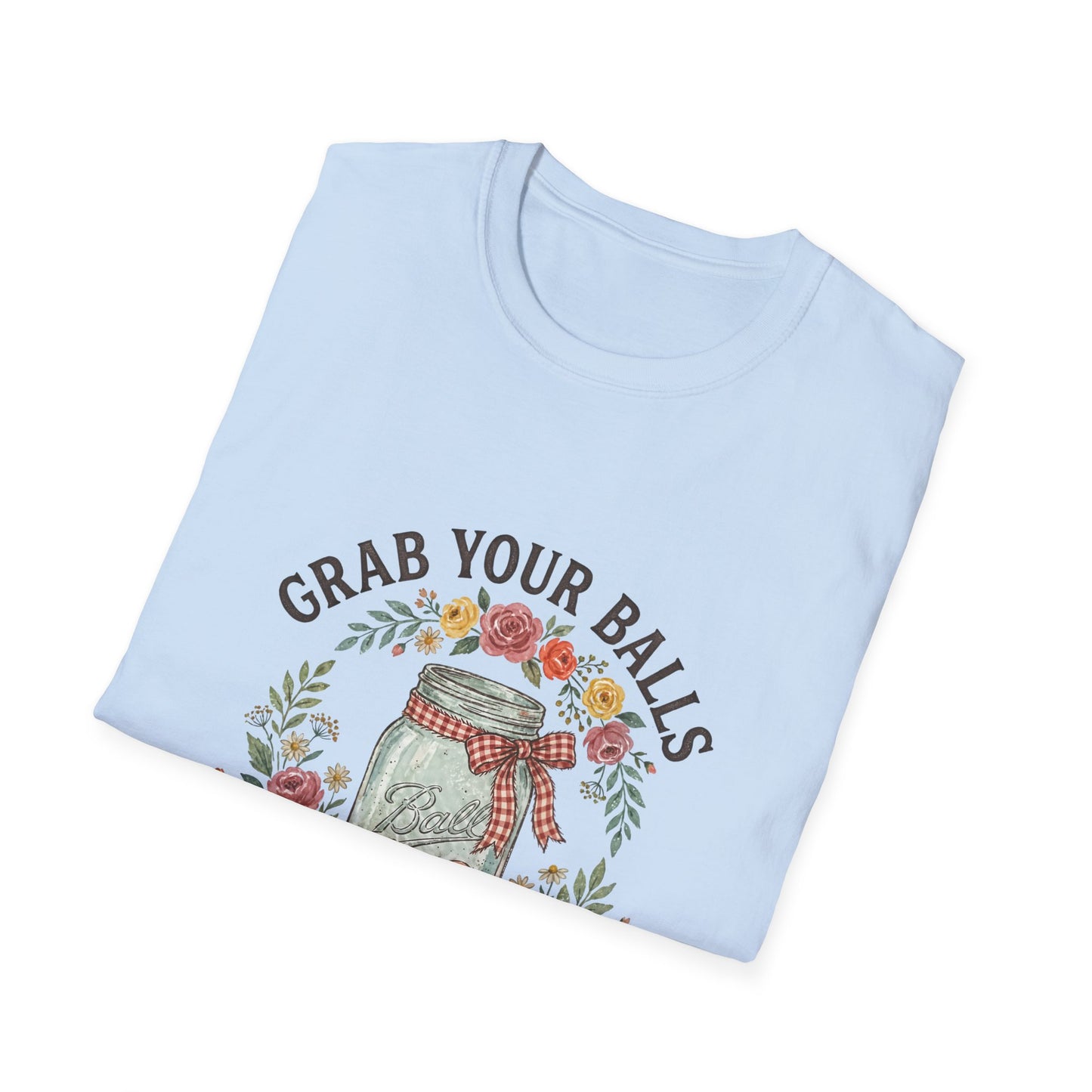 Grab Your Balls Mason Jar Canning T-Shirt — It's Canning Season Vintage Kitchen Tee