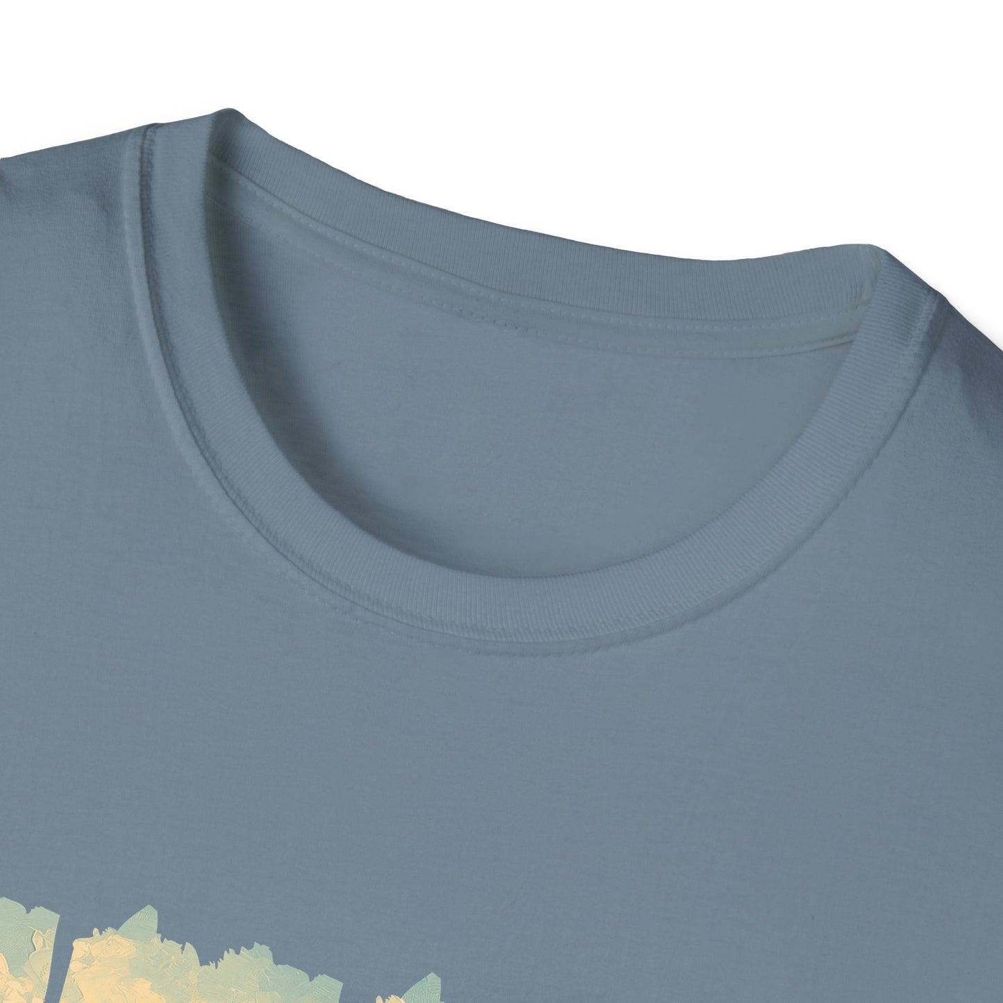 Mountain Meadow T-Shirt — Scenic Landscape Panel Tee