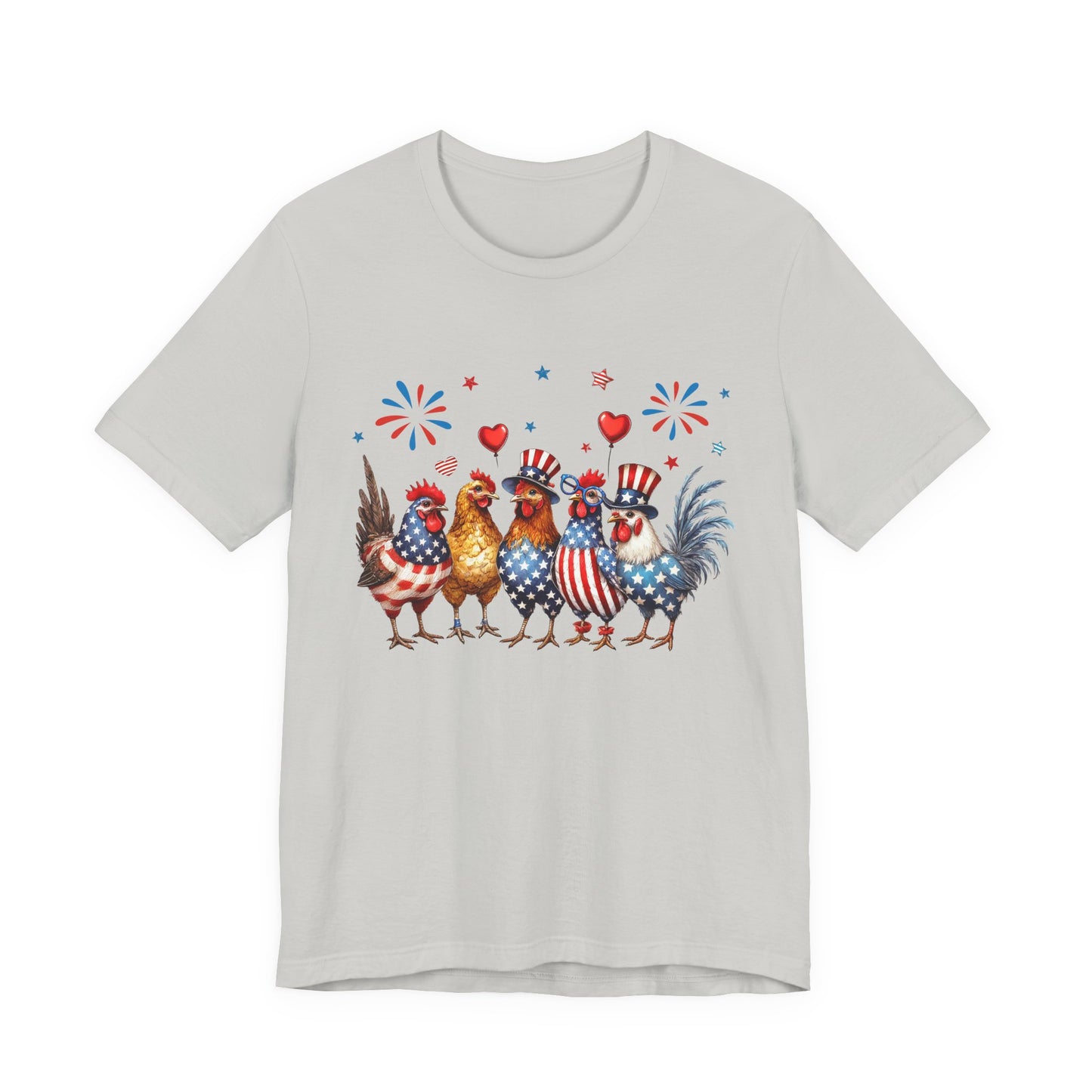 Chicken Patriotic Tee