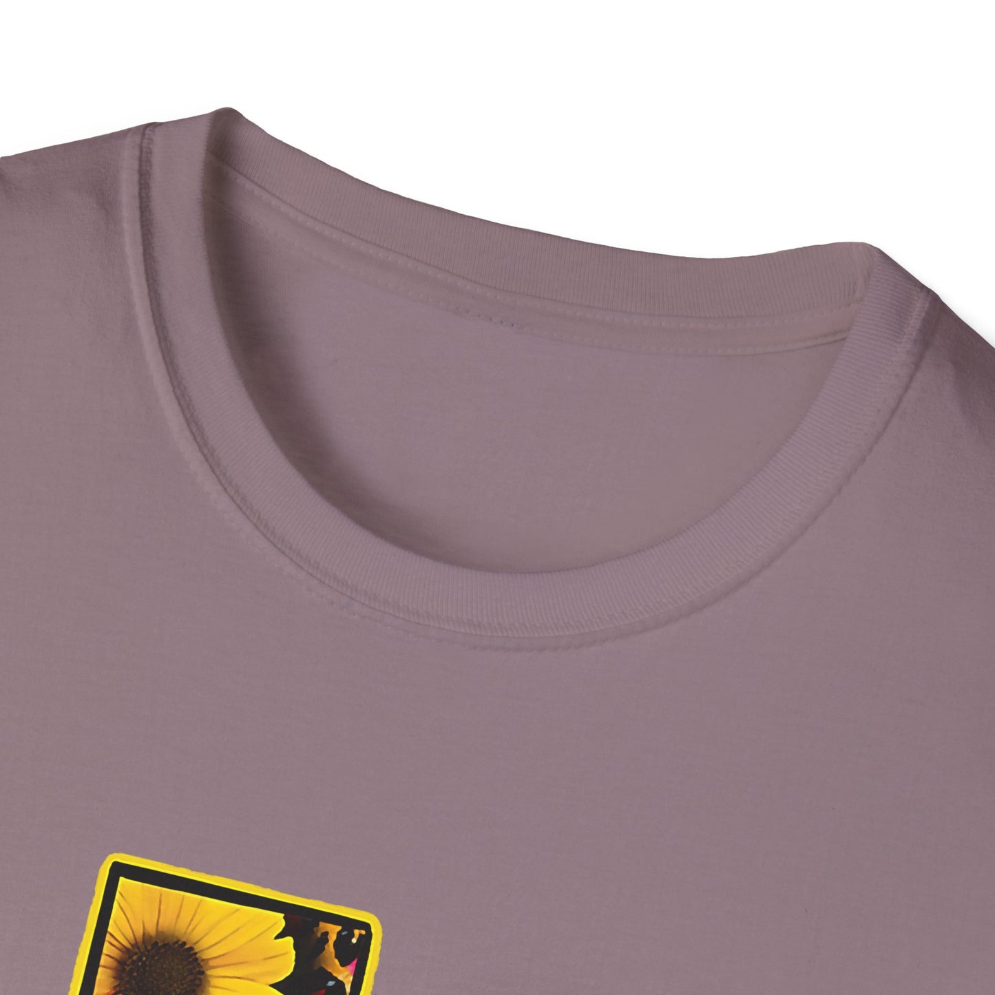 Texas Sunflower State T-Shirt — Floral Texas Map Graphic