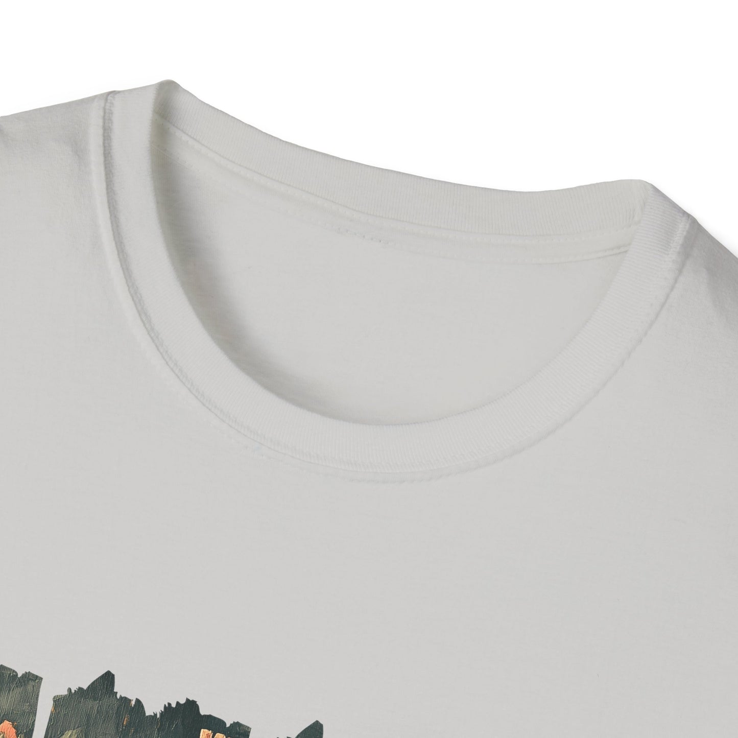 Floral Wooden Cross T-Shirt — Roses & Faith Christian Graphic Tee