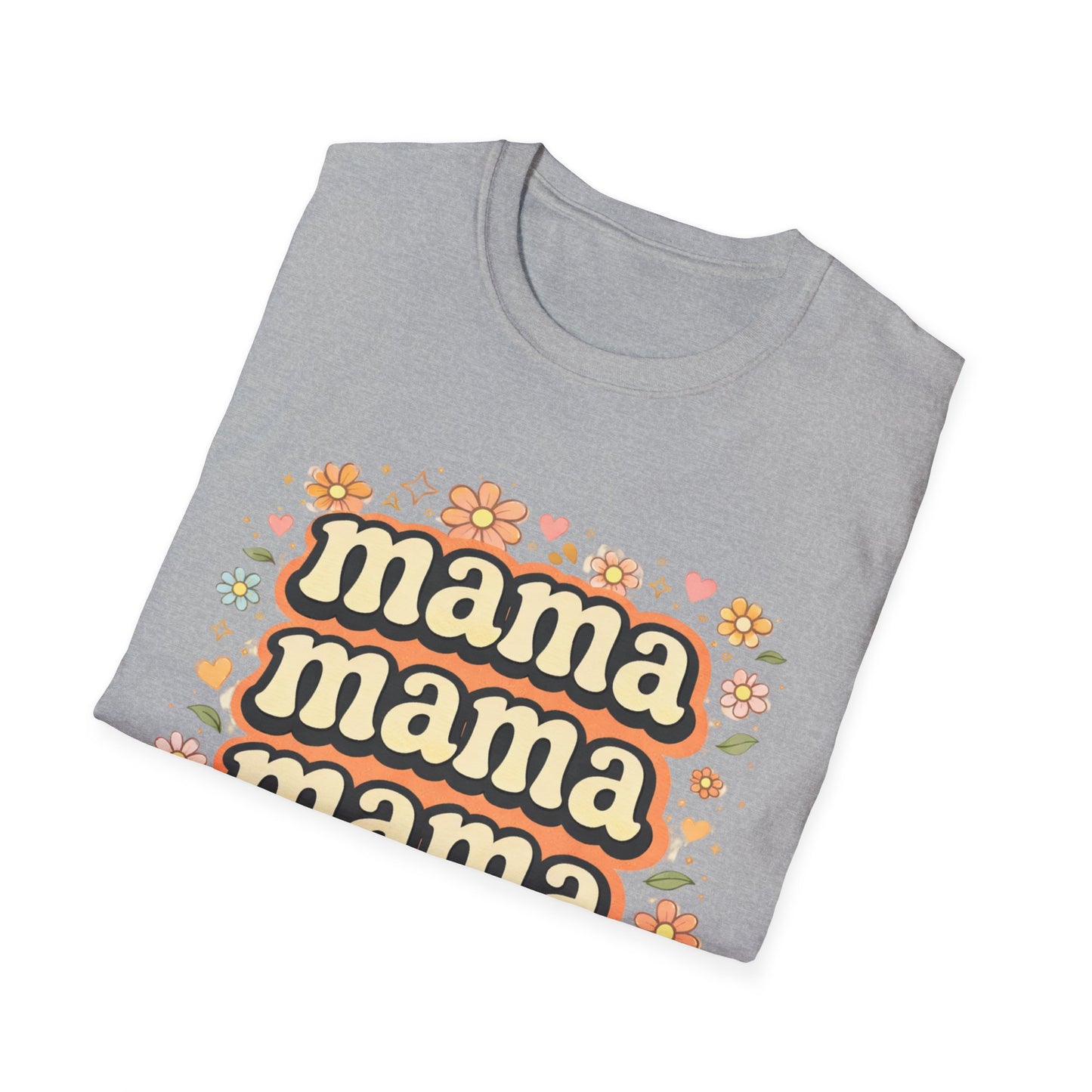 Mama Floral T‑Shirt — Retro Flower Mother's Day Tee