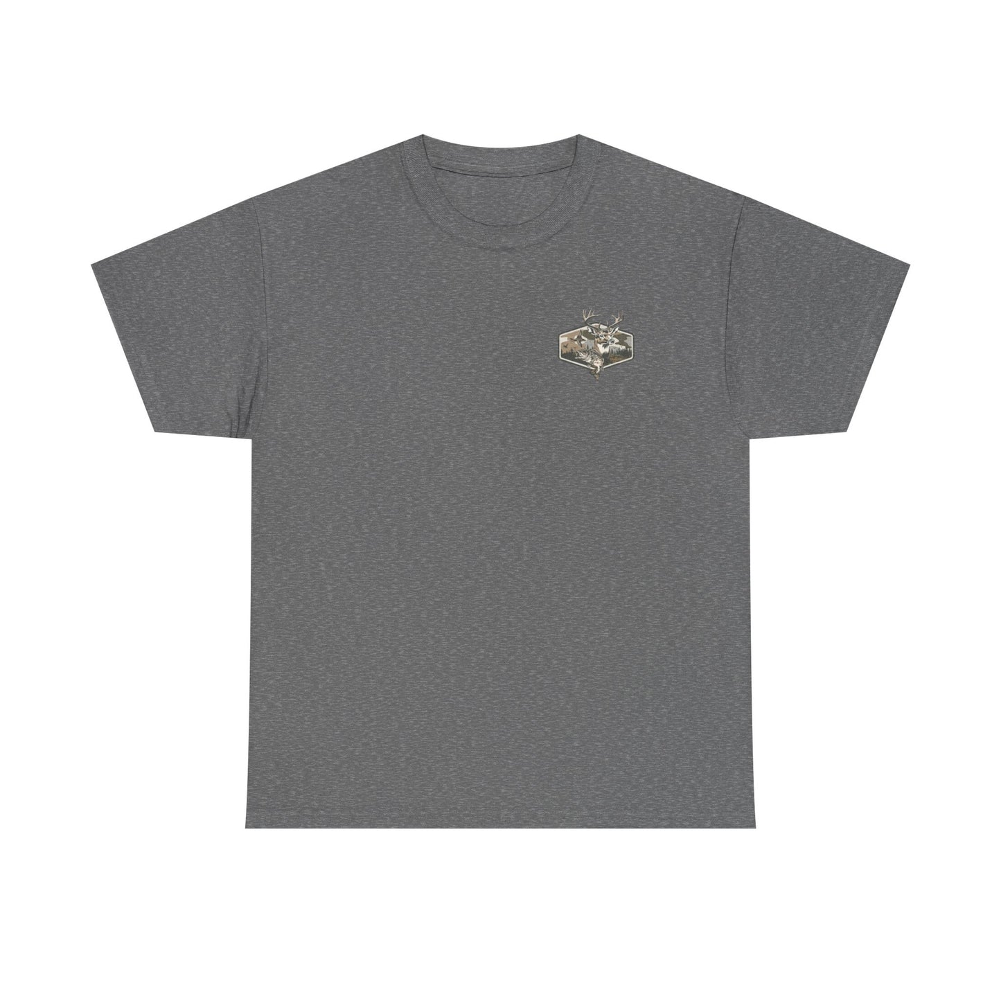 Deer Hunter Graphic Tee — Buck & Forest Outdoor T-Shirt
