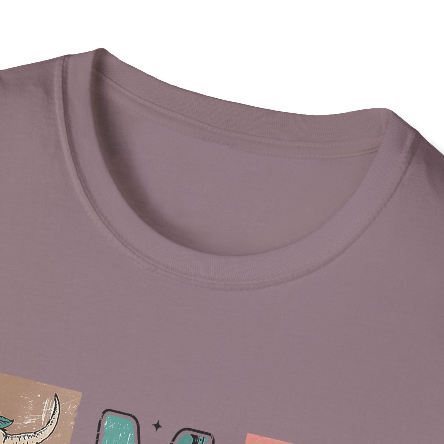 Mama Western Graphic T-Shirt — Cowgirl Boots, Hat & Floral Block Design