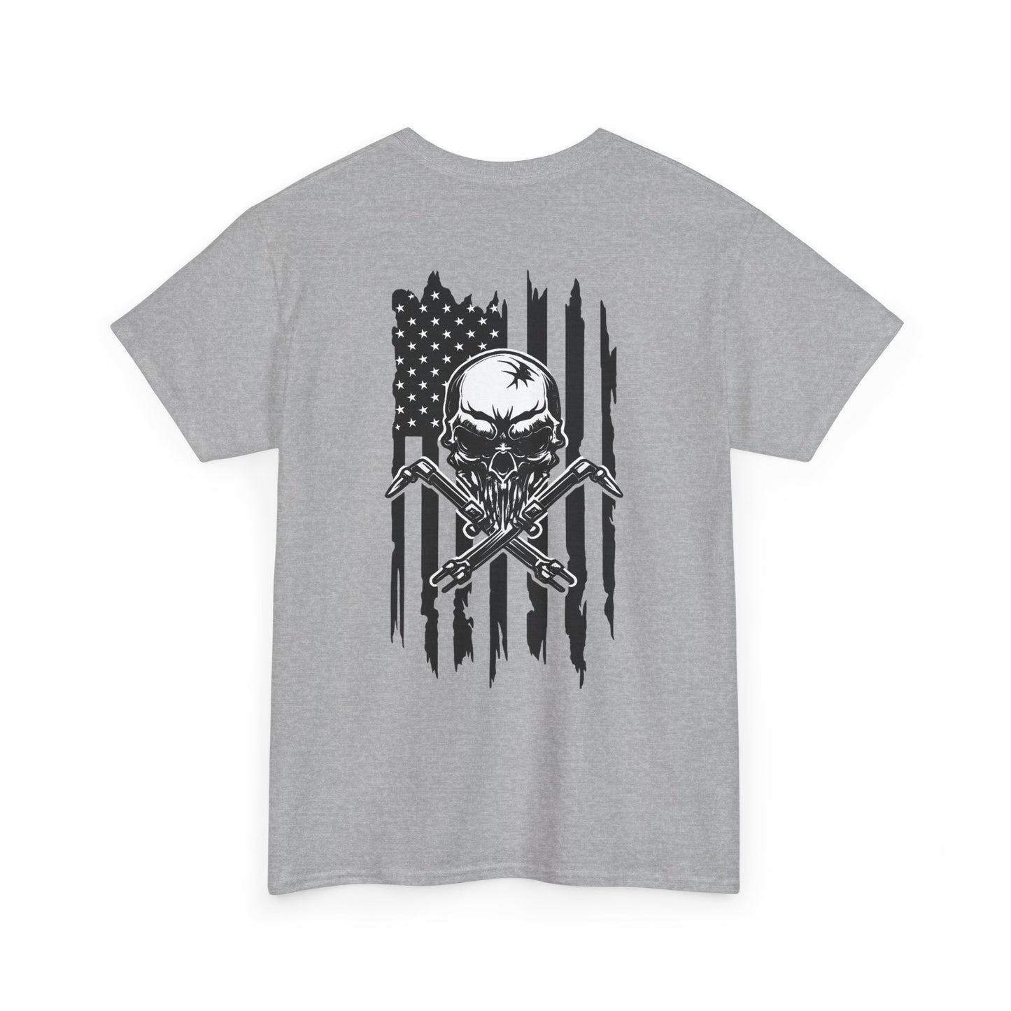 Welding “Hood Life” American Flag Tee