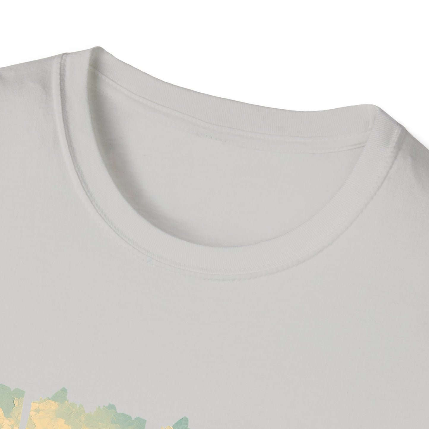 Mountain Meadow T-Shirt — Scenic Landscape Panel Tee