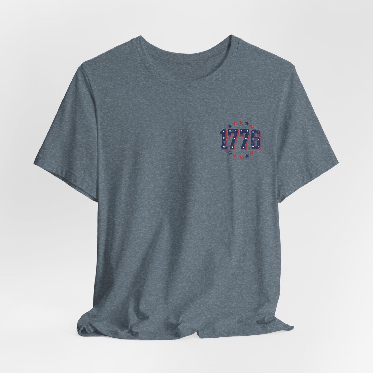 America 1776 Eagle T‑Shirt — Land of the Free, Home of the Brave