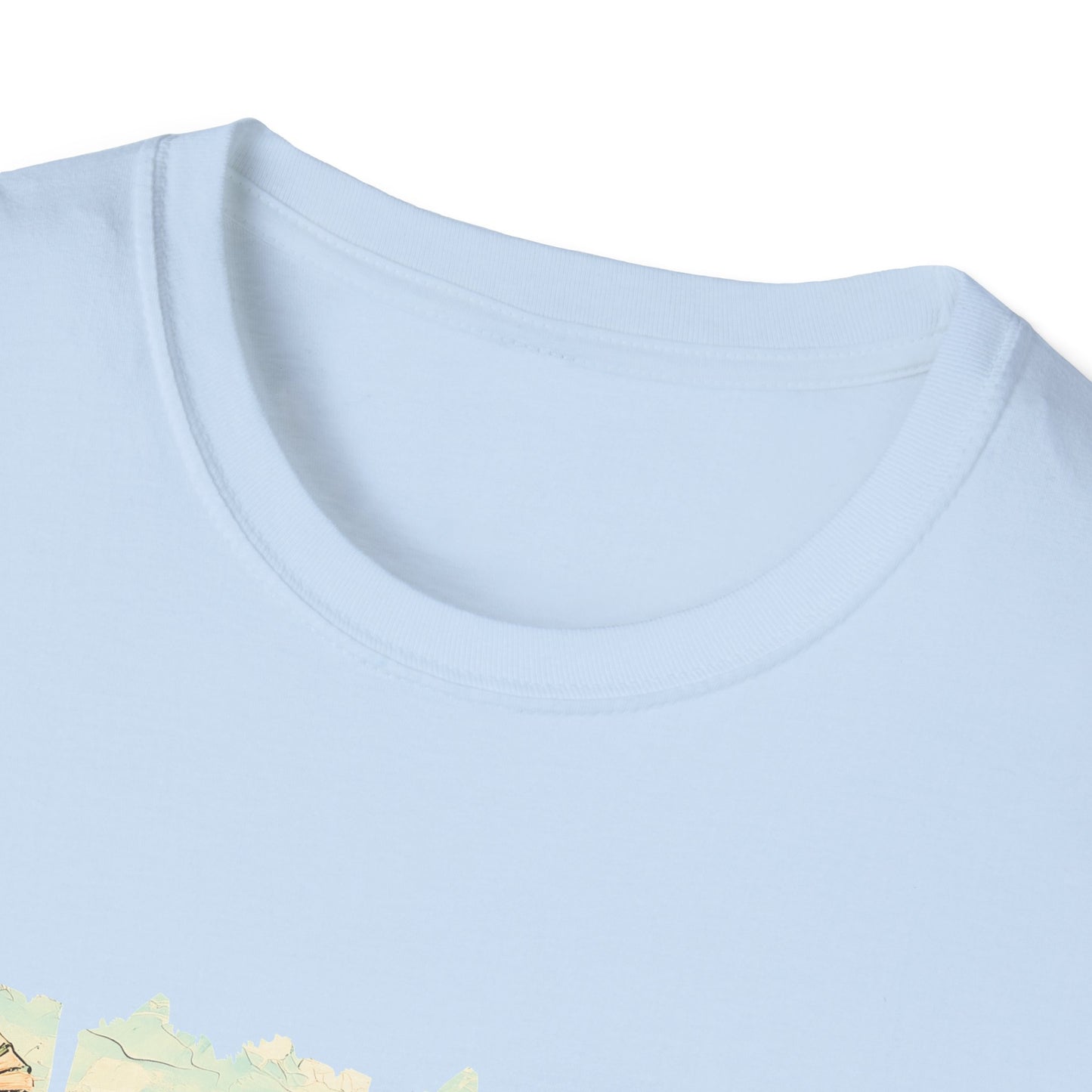 Scenic Windowpane Cabin T-Shirt — 'I Am But A Child Made of Stars' Nature Graphic Tee