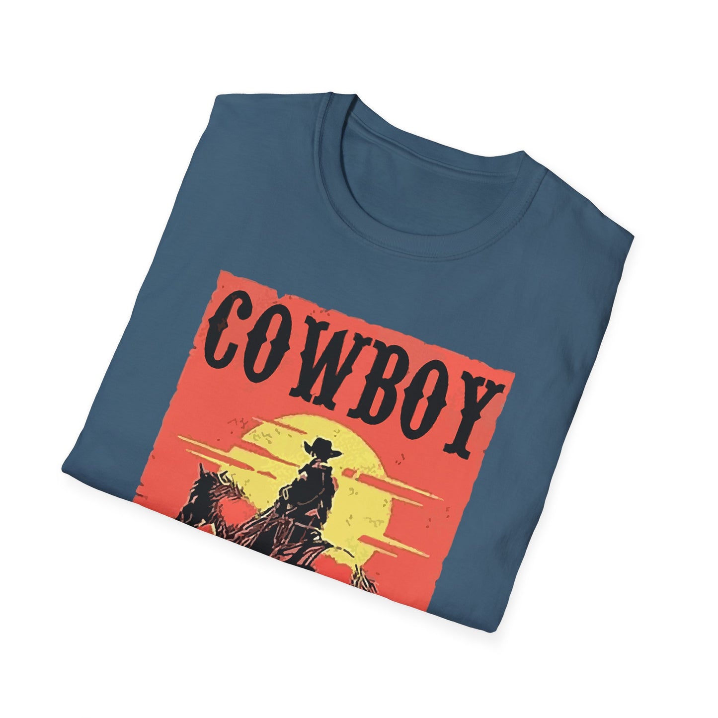 Cowboy Take Me Away T-Shirt — Vintage Sunset Western Tee