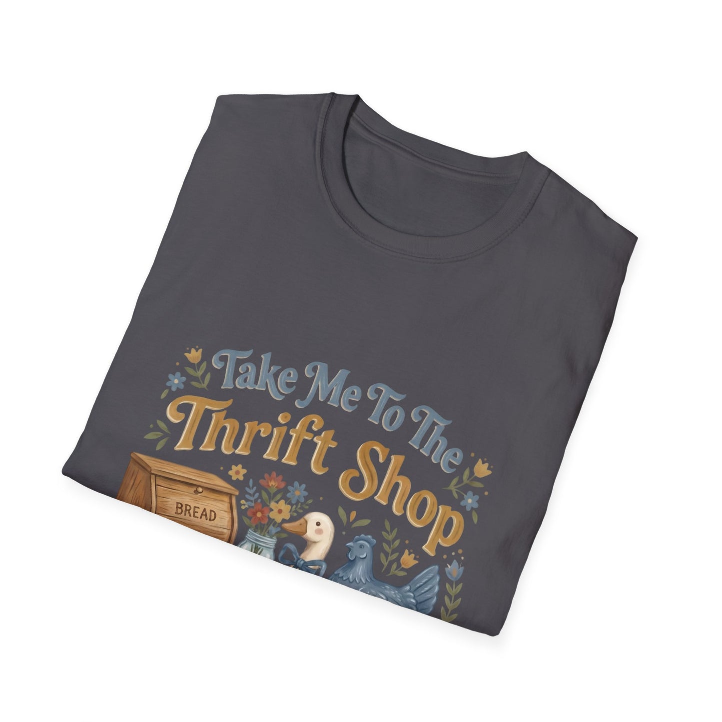 Take Me To The Thrift Shop T-Shirt – Vintage Thrifting Graphic Tee