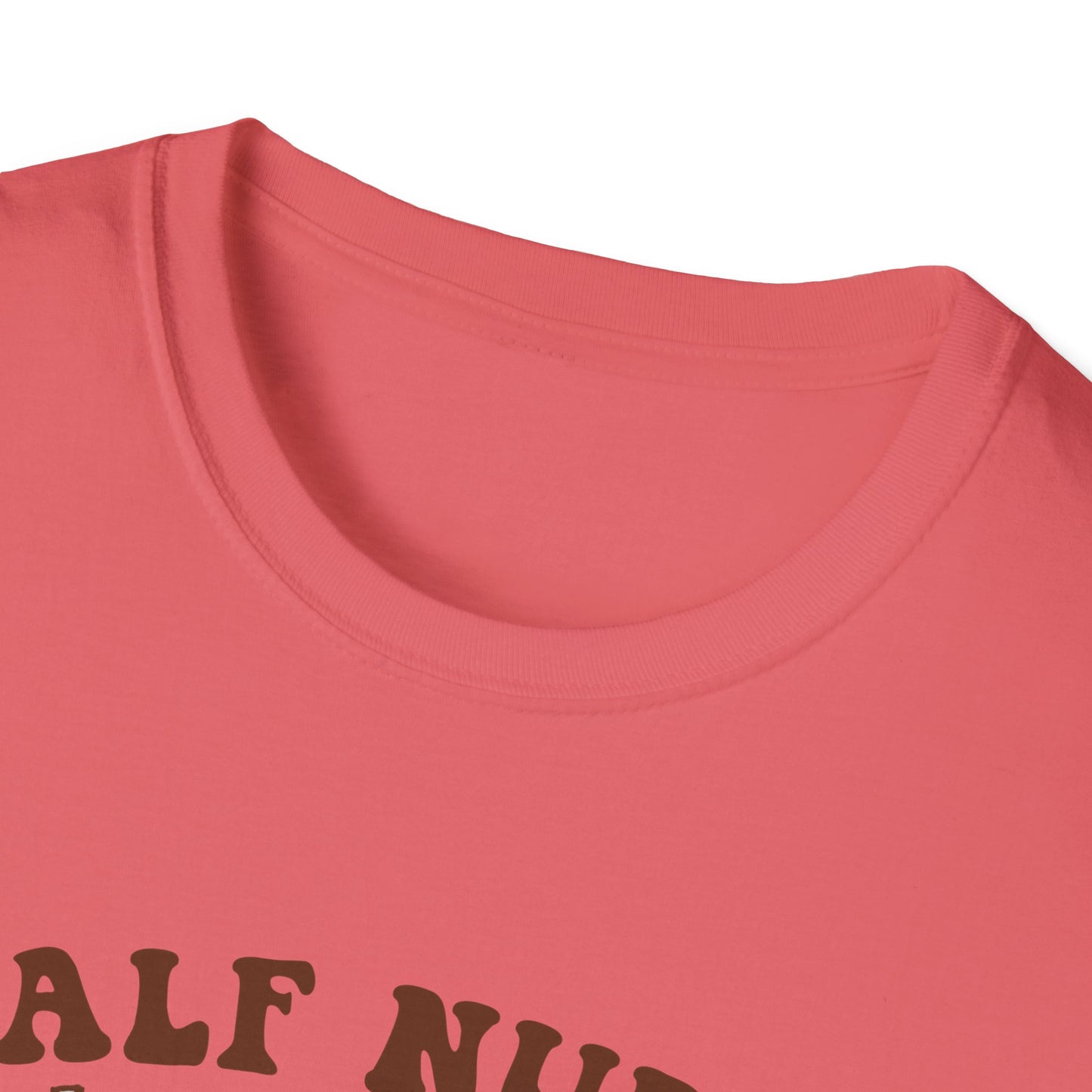 Half nurse half coffeeUnisex Softstyle T-Shirt