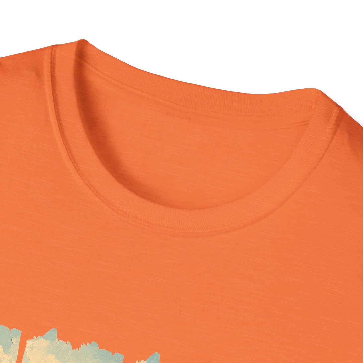 Mountain Meadow T-Shirt — Scenic Landscape Panel Tee