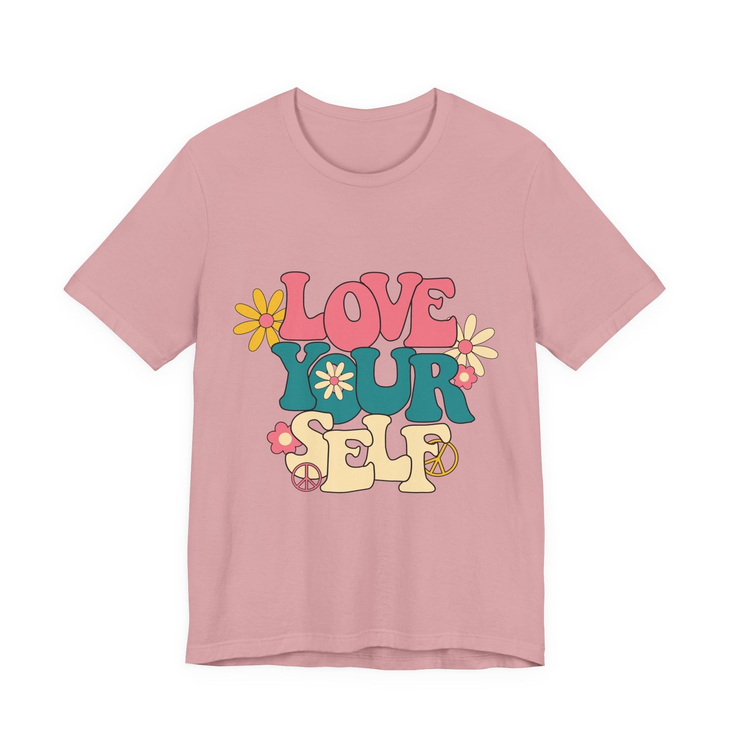 Love Your Self Retro Floral Tee