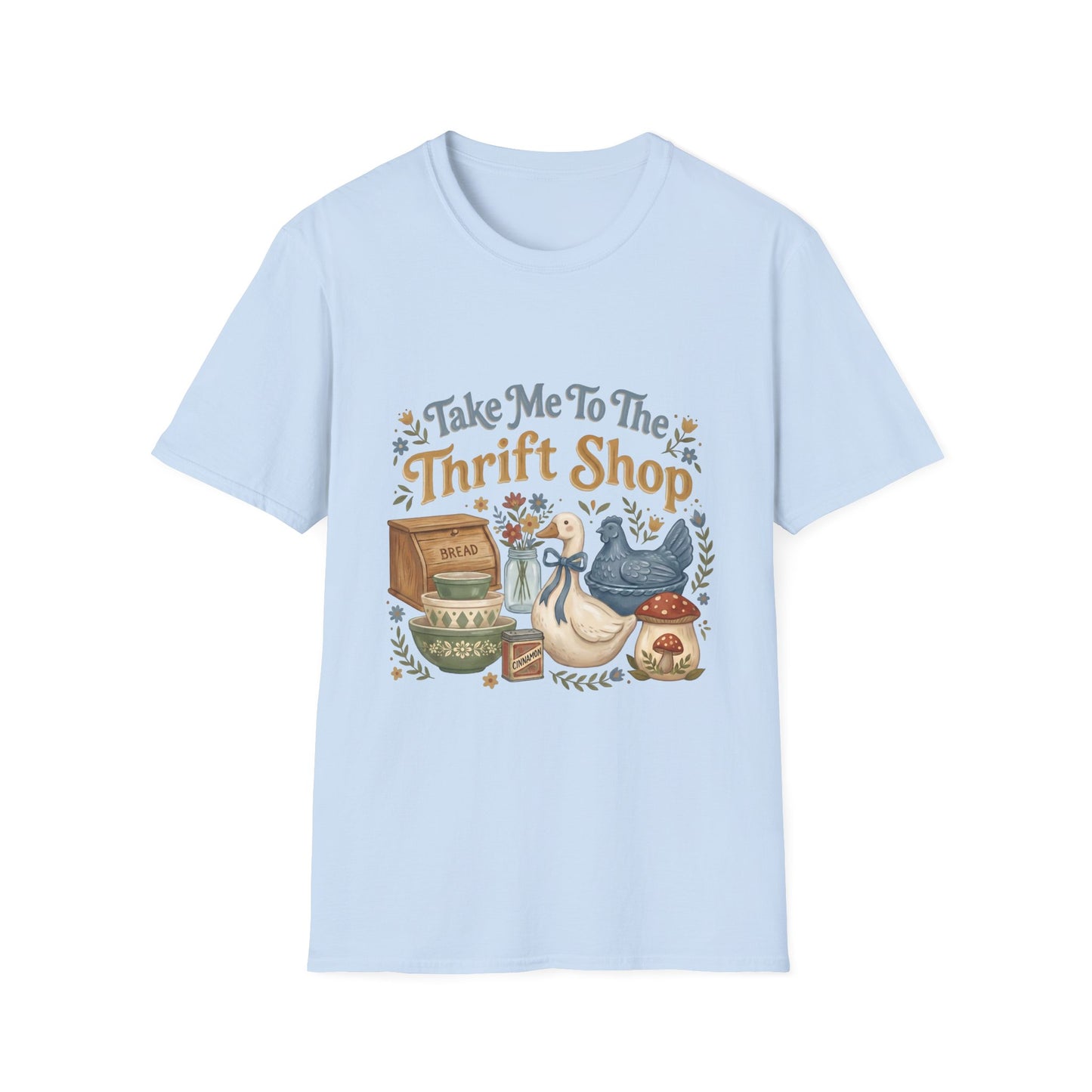 Take Me To The Thrift Shop T-Shirt – Vintage Thrifting Graphic Tee