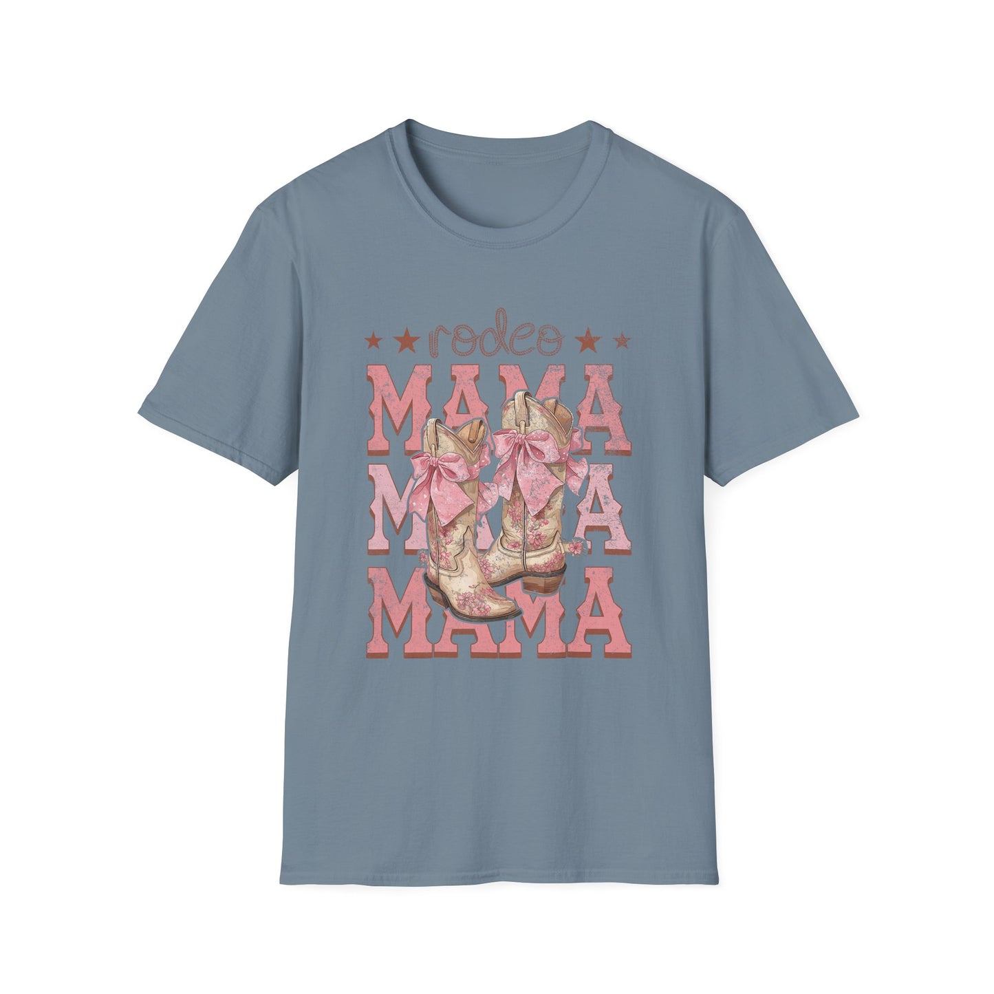 Rodeo Mama T-Shirt — Western Cowgirl Mom Graphic Tee