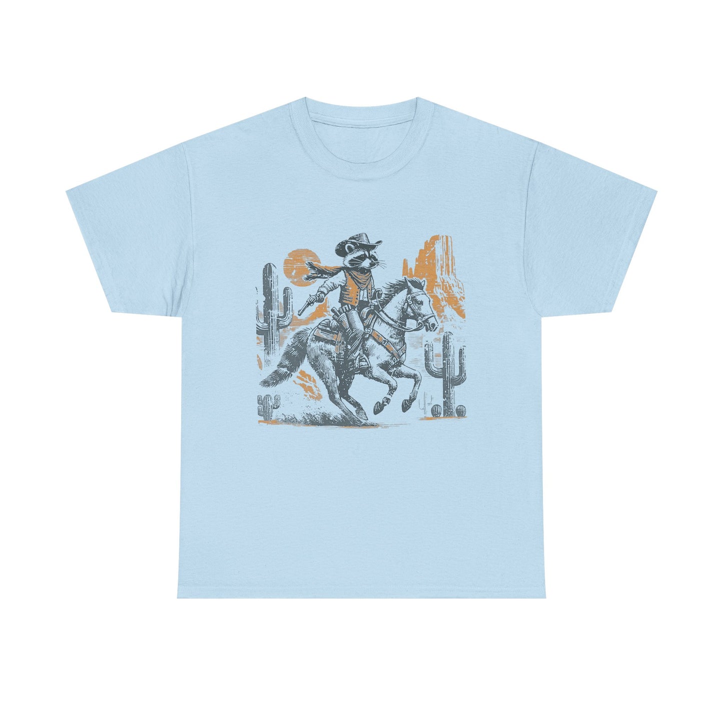 Cowboy on Horseback T-Shirt - Vintage Western Rodeo Desert Graphic Tee