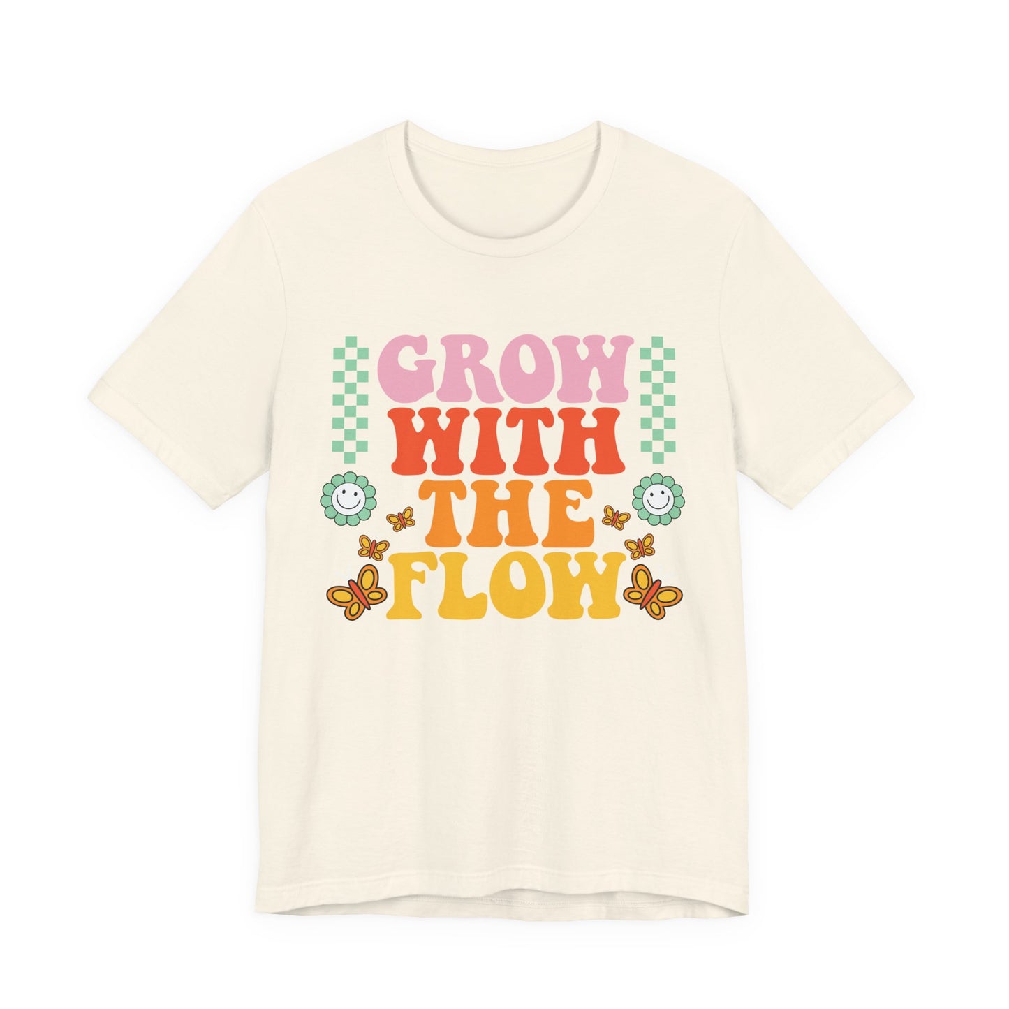 Grow With The Flow Retro Floral T-Shirt