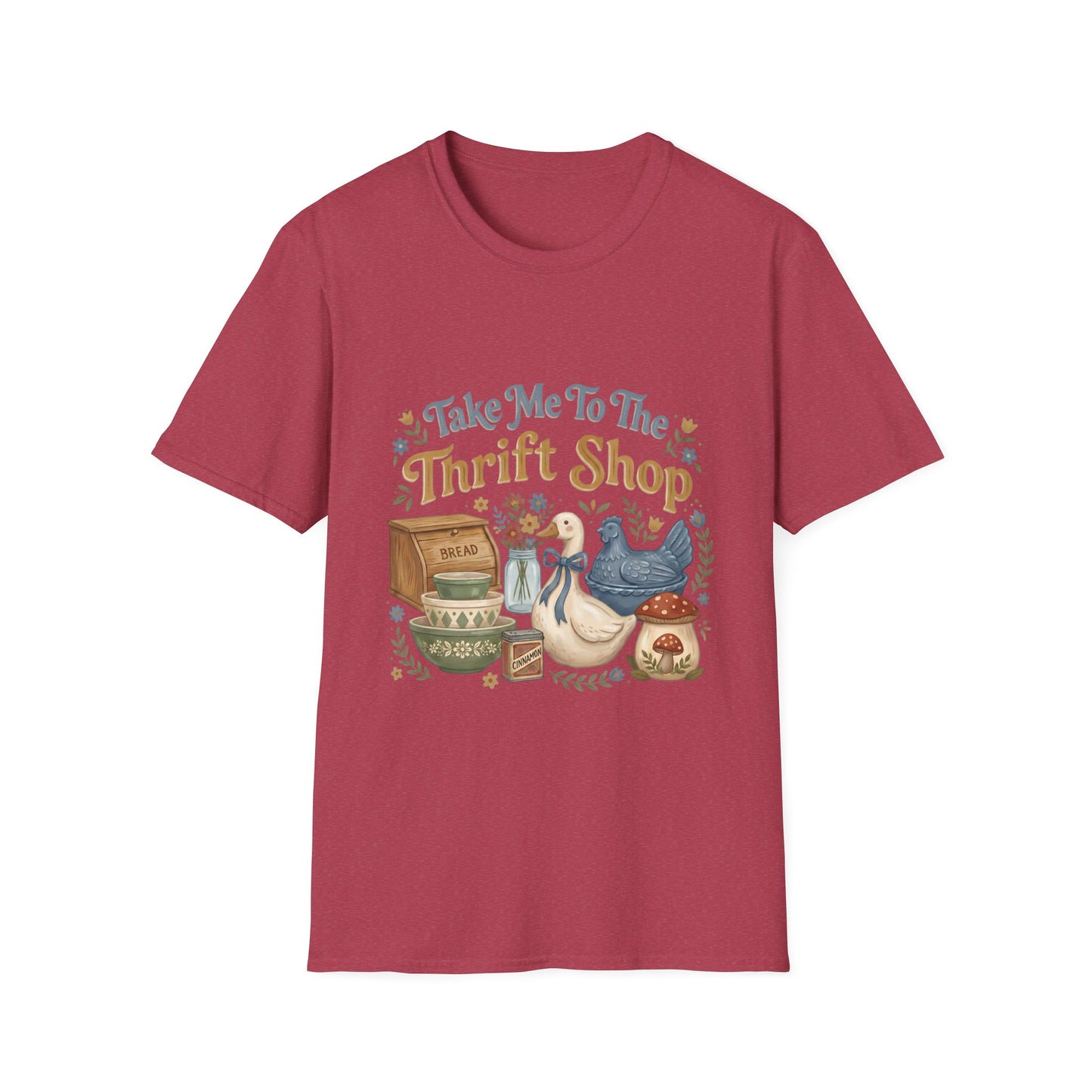 Take Me To The Thrift Shop T-Shirt – Vintage Thrifting Graphic Tee