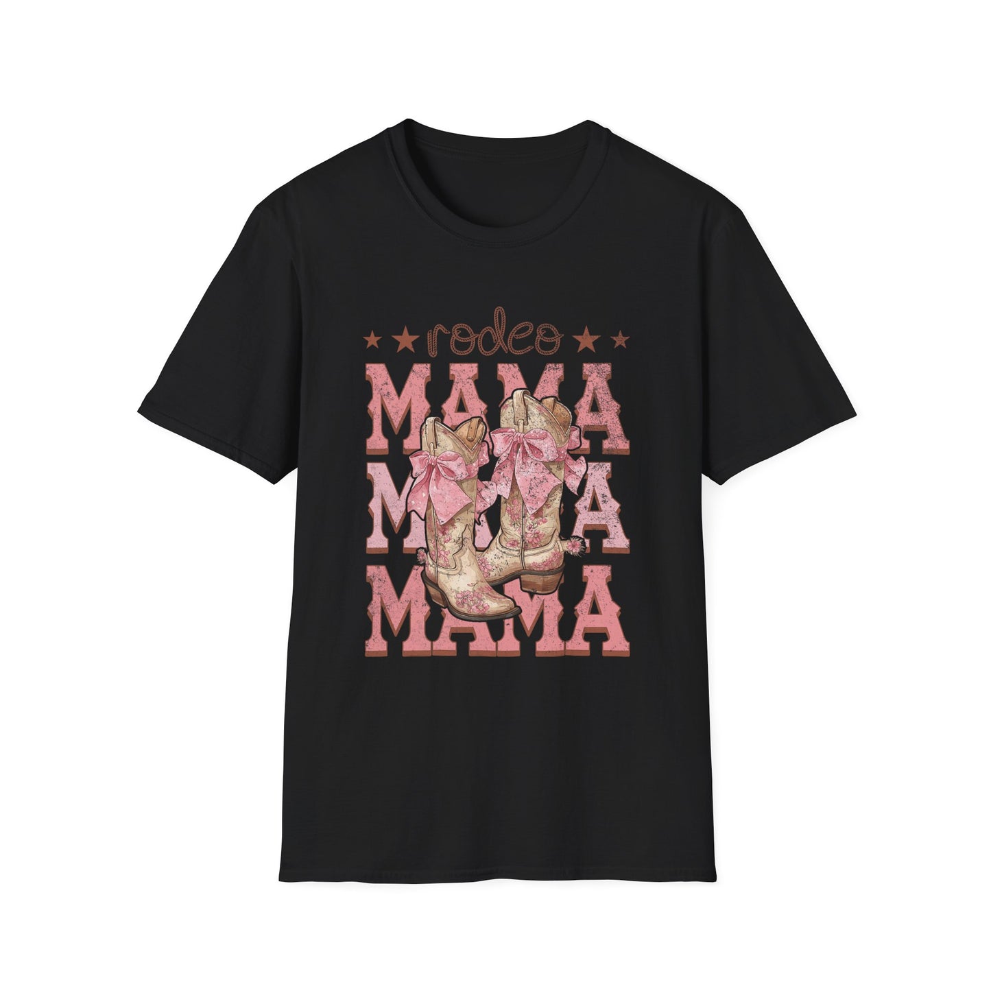 Rodeo Mama T-Shirt — Western Cowgirl Mom Graphic Tee