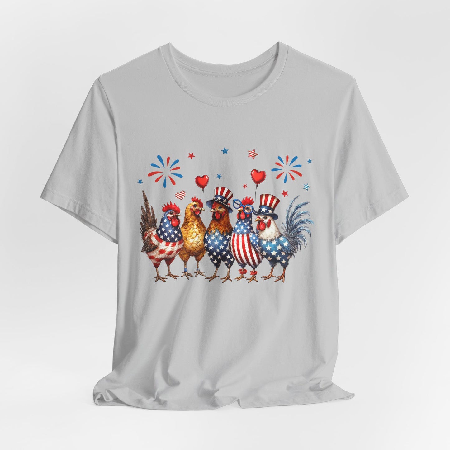 Chicken Patriotic Tee