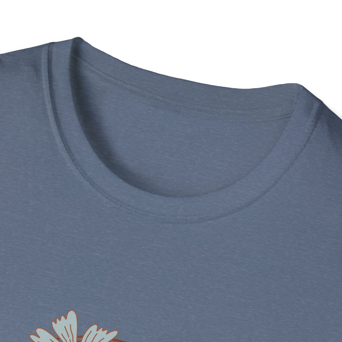 Nurse Floral Retro Tee — "NURSE" Vintage Flower Graphic T-Shirt