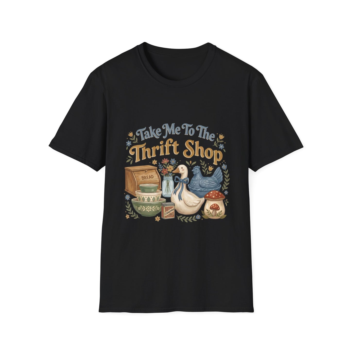 Take Me To The Thrift Shop T-Shirt – Vintage Thrifting Graphic Tee