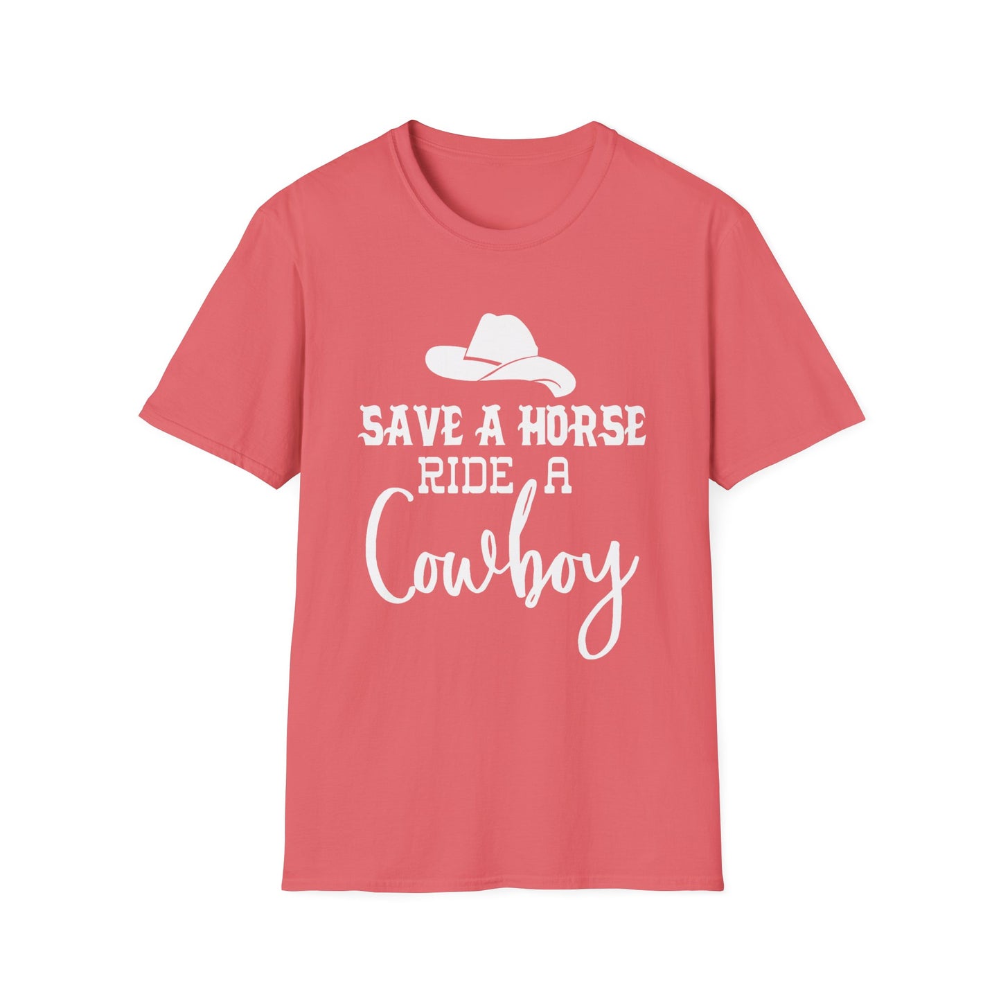 Save a Horse Ride a Cowboy T-Shirt – Western Cowboy Hat Graphic Tee