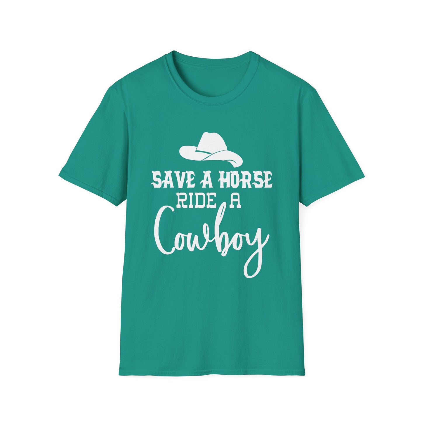 Save a Horse Ride a Cowboy T-Shirt – Western Cowboy Hat Graphic Tee