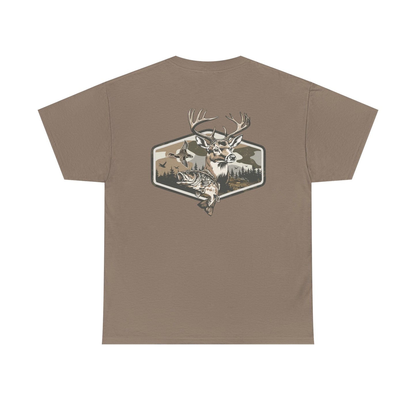 Deer Hunter Graphic Tee — Buck & Forest Outdoor T-Shirt